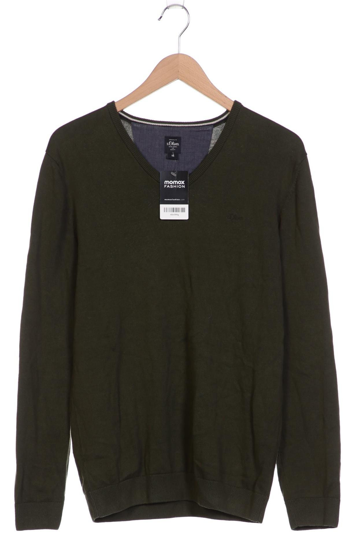 

s.Oliver Herren Pullover, grün, Gr. 48