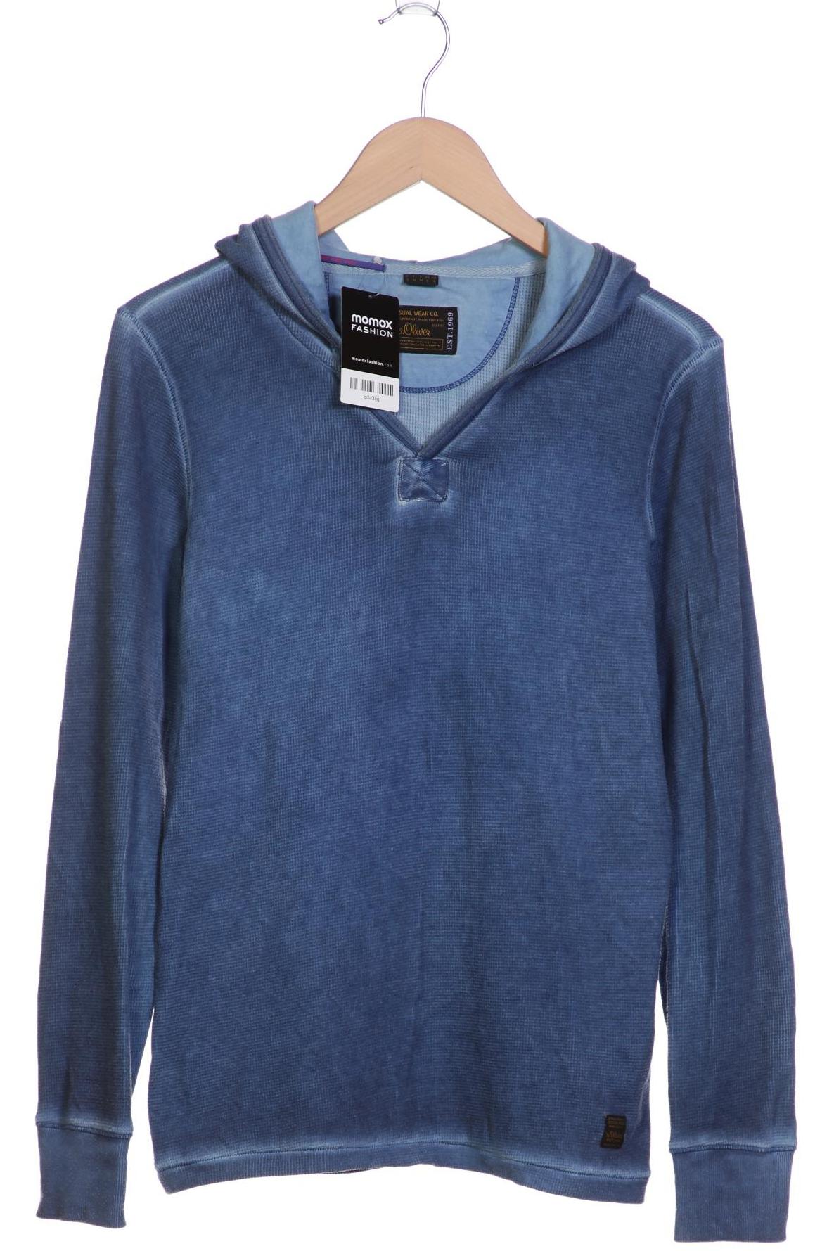 

s.Oliver Herren Kapuzenpullover, blau