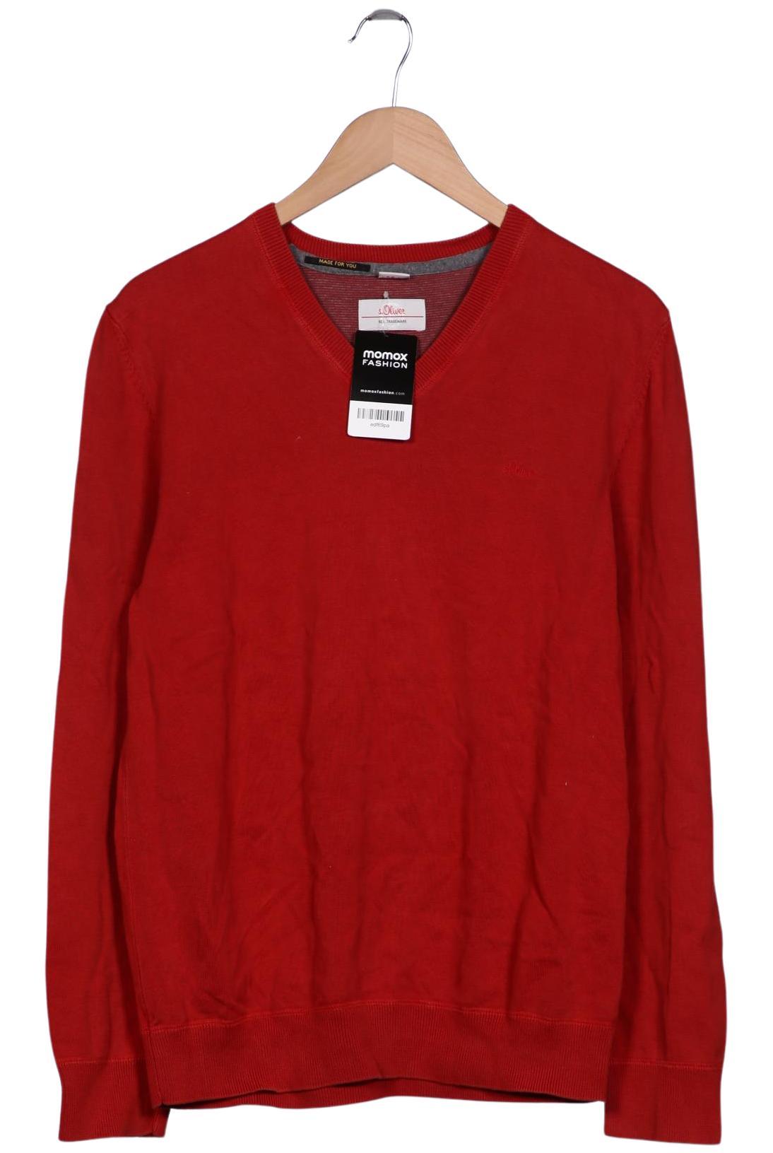 Thumbnail - s.Oliver Herren Pullover, rot, Gr. 52