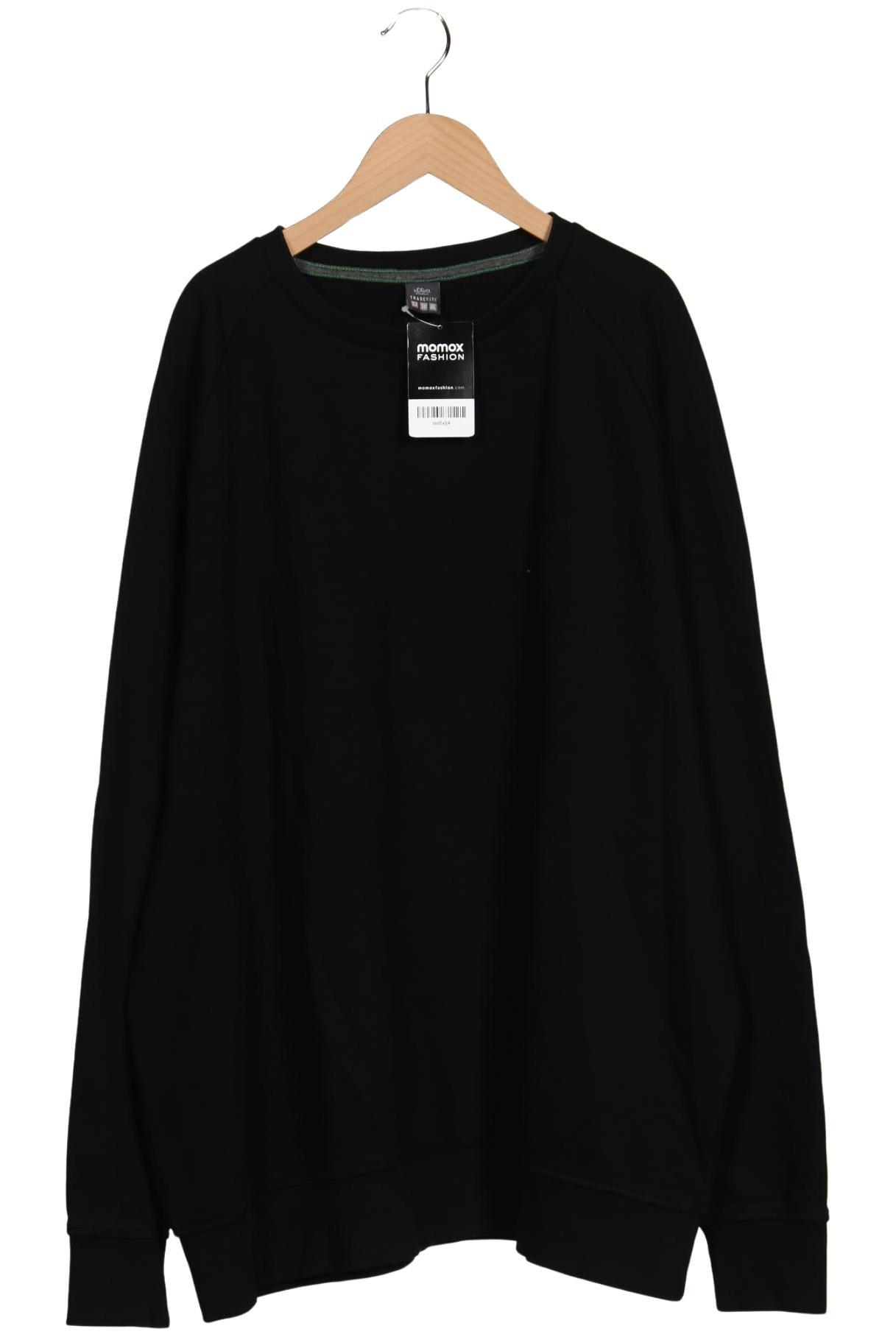 

s.Oliver Herren Sweatshirt, schwarz, Gr. 58