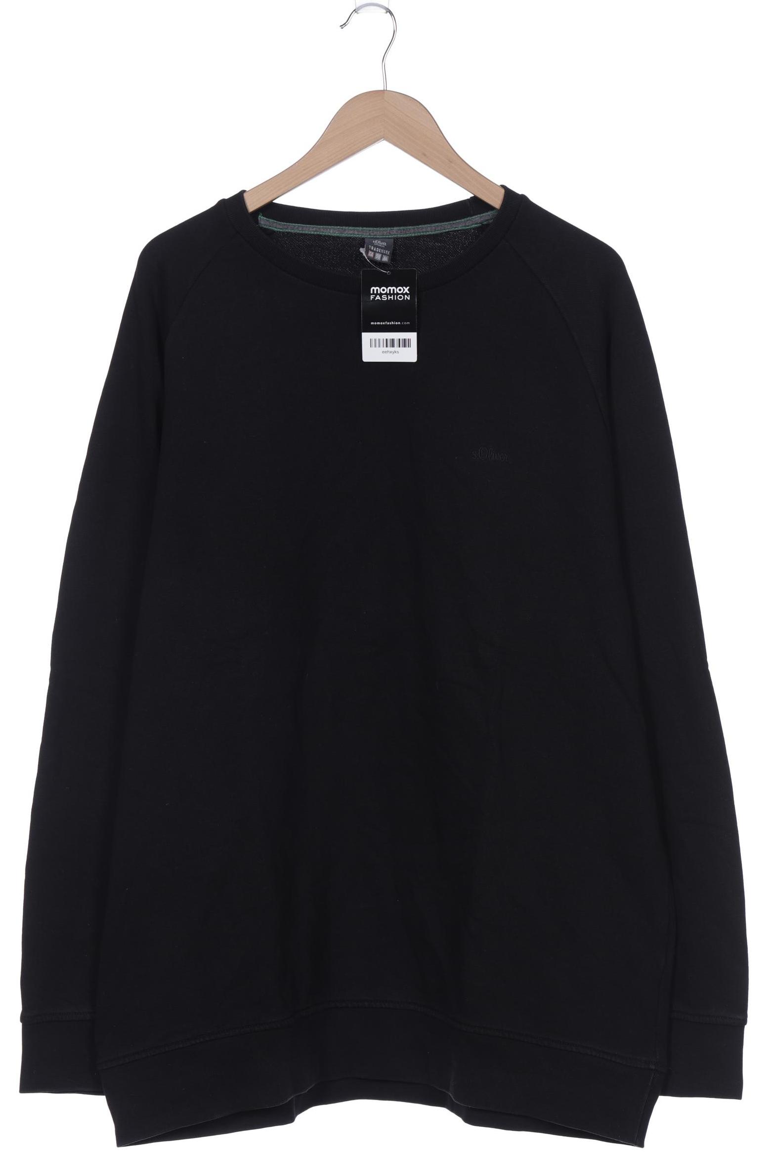 

s.Oliver Herren Sweatshirt, schwarz, Gr. 58