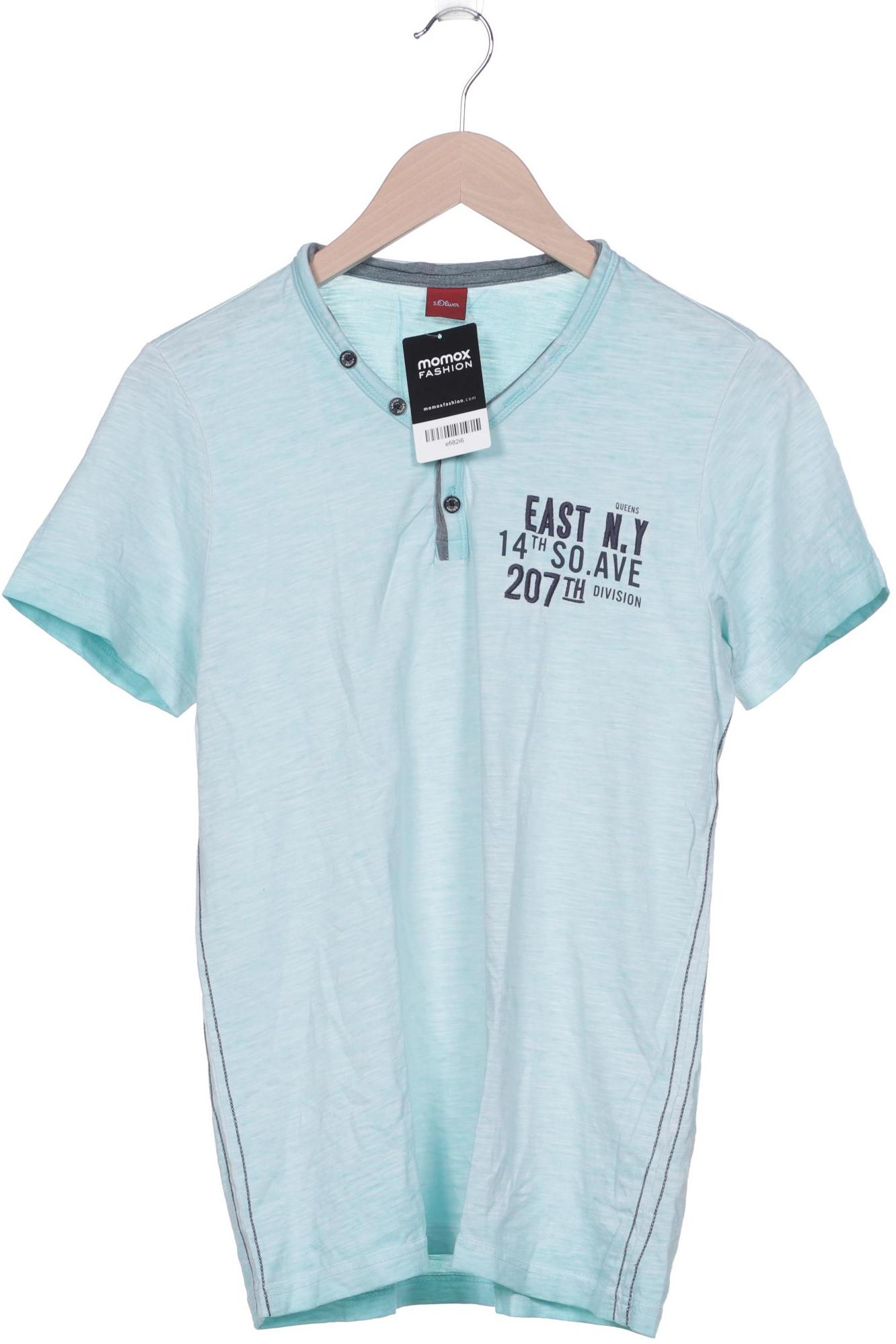 

s.Oliver Herren T-Shirt, hellblau