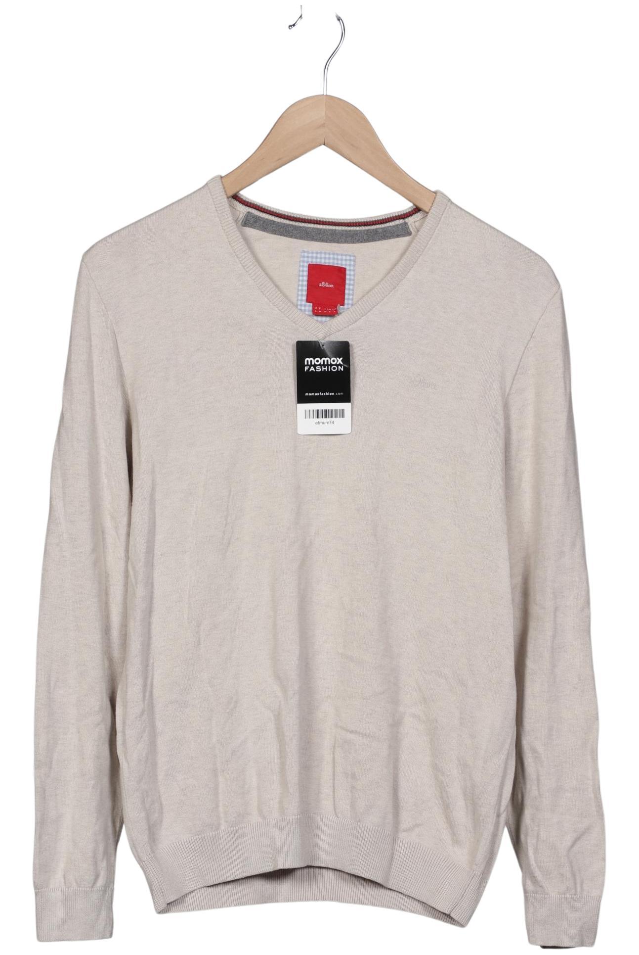 

s.Oliver Herren Pullover, beige, Gr. 46