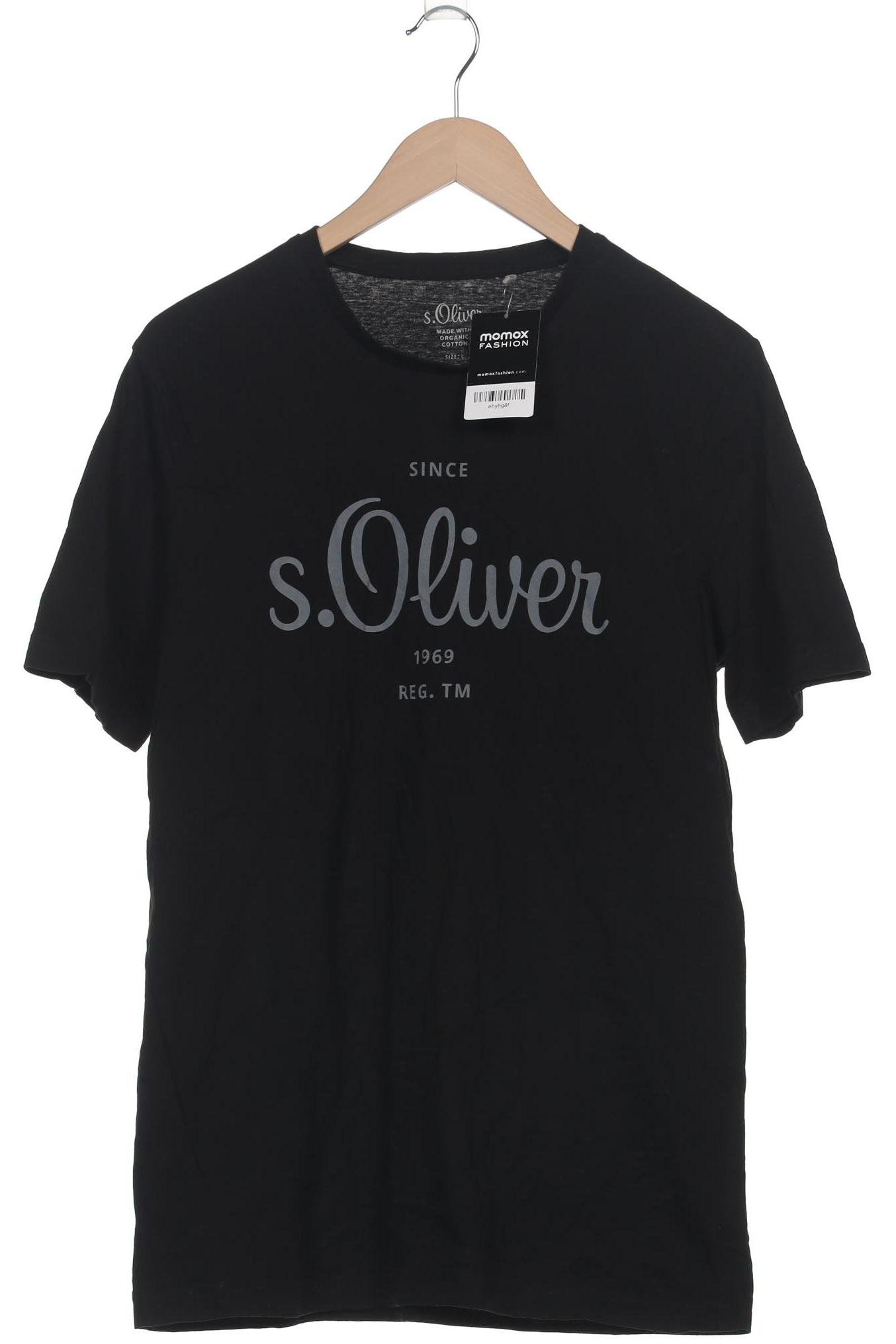

s.Oliver Herren T-Shirt, schwarz, Gr. 52