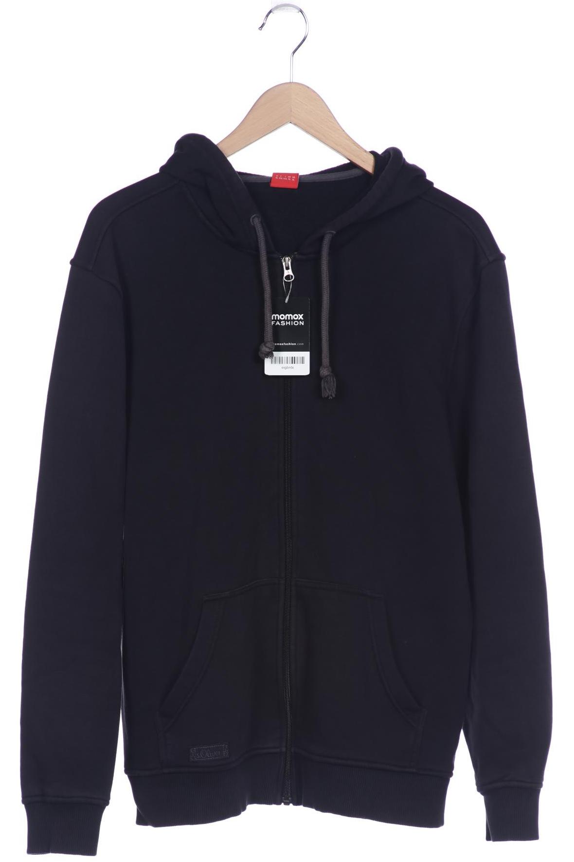 

s.Oliver Herren Kapuzenpullover, schwarz, Gr. 54