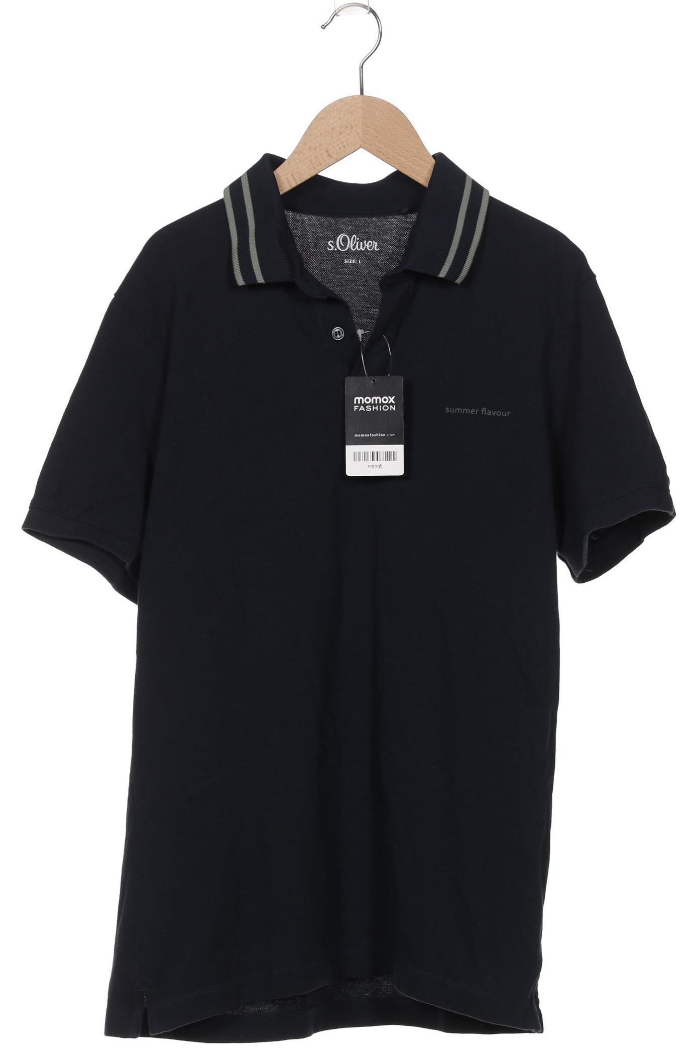 

s.Oliver Herren Poloshirt, marineblau, Gr. 52