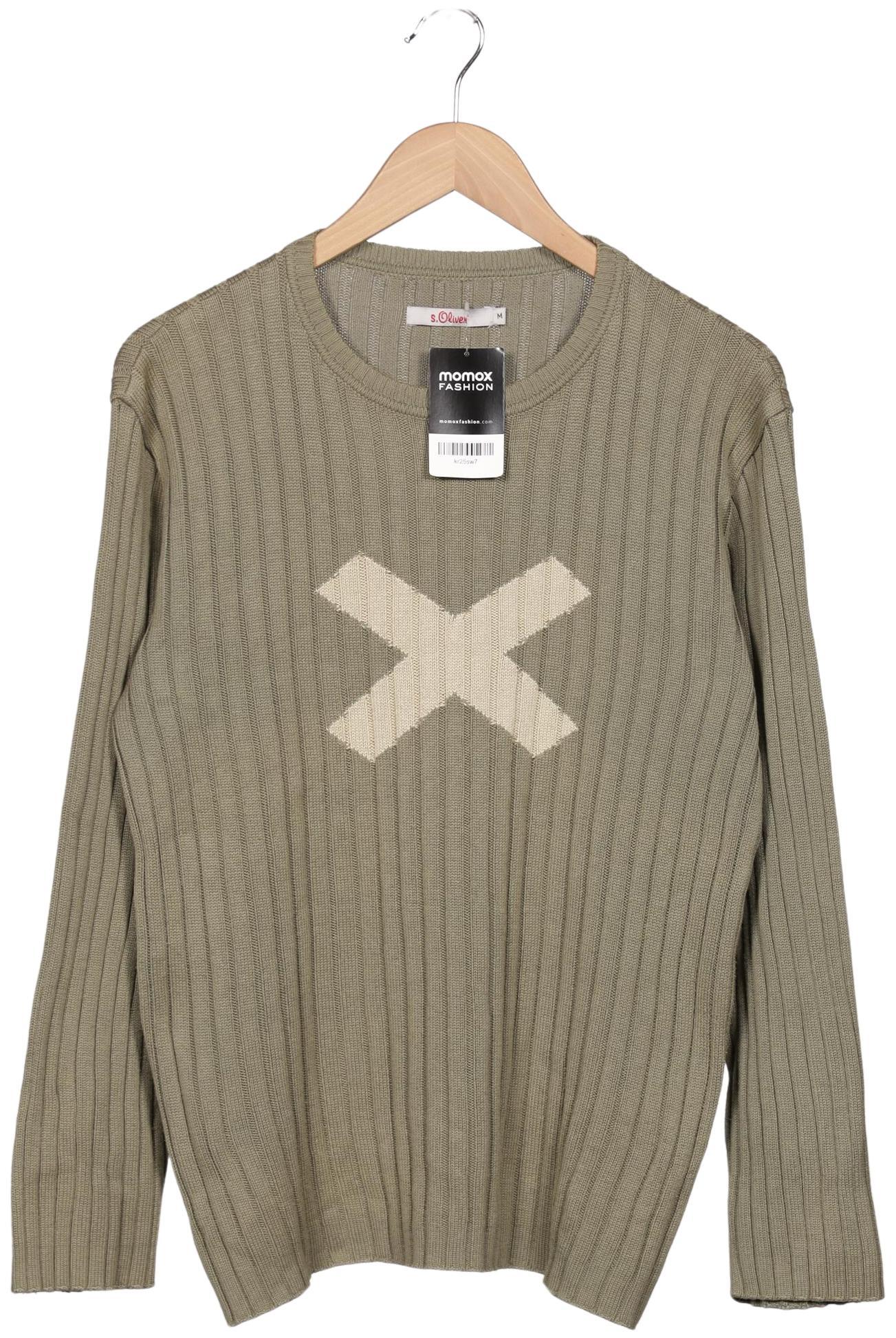 

s.Oliver Herren Pullover, grün, Gr. 48