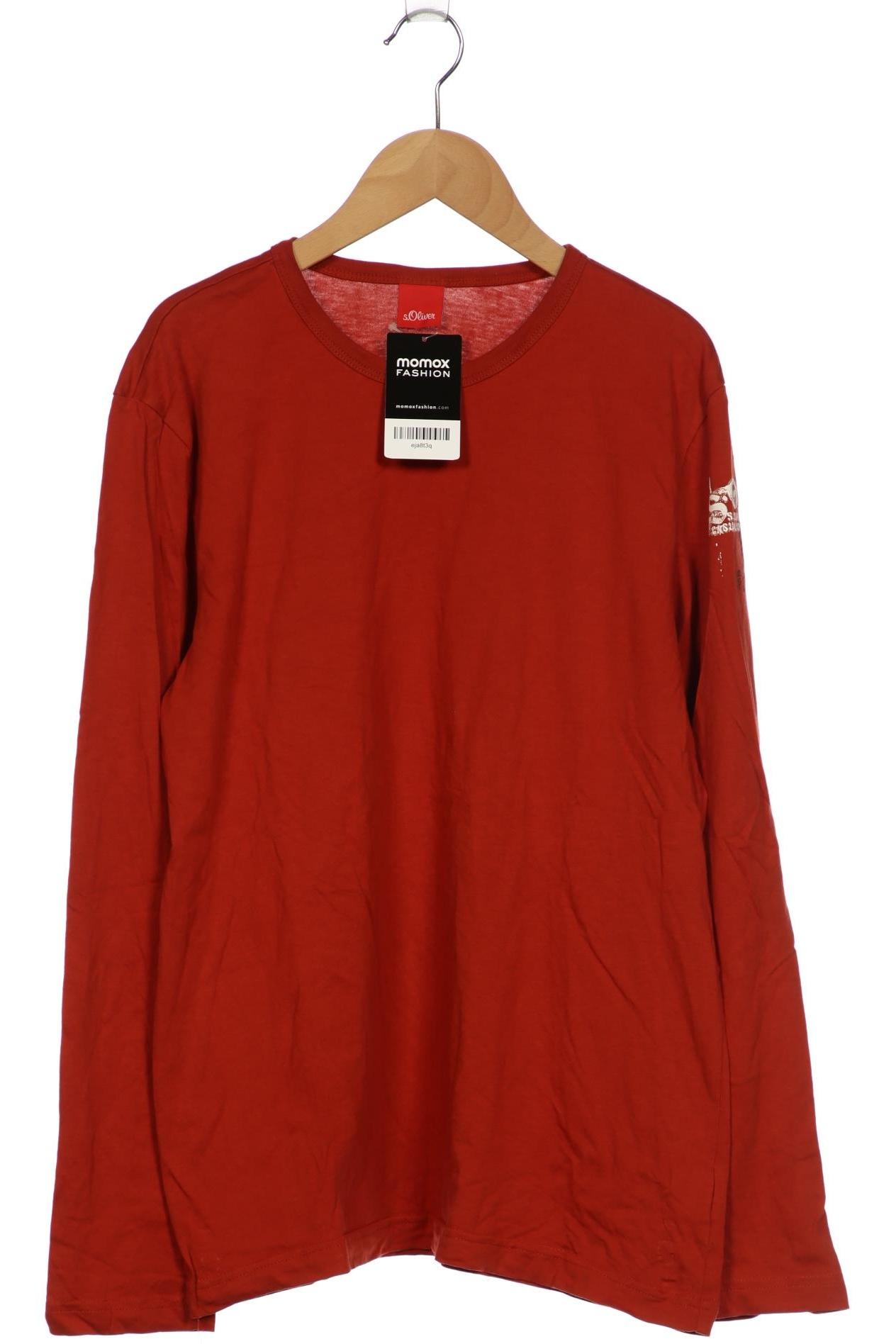 

s.Oliver Herren Langarmshirt, braun, Gr. 48