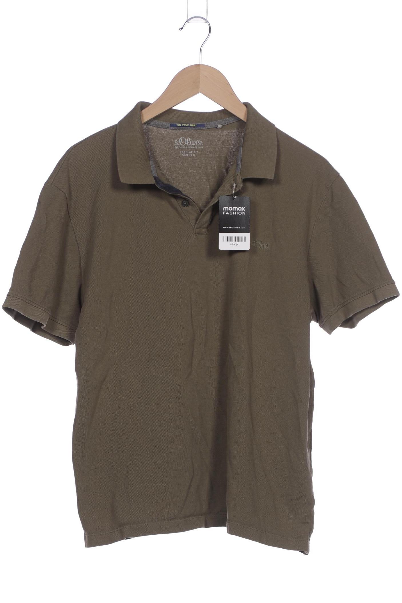 

s.Oliver Herren Poloshirt, grün, Gr. 56