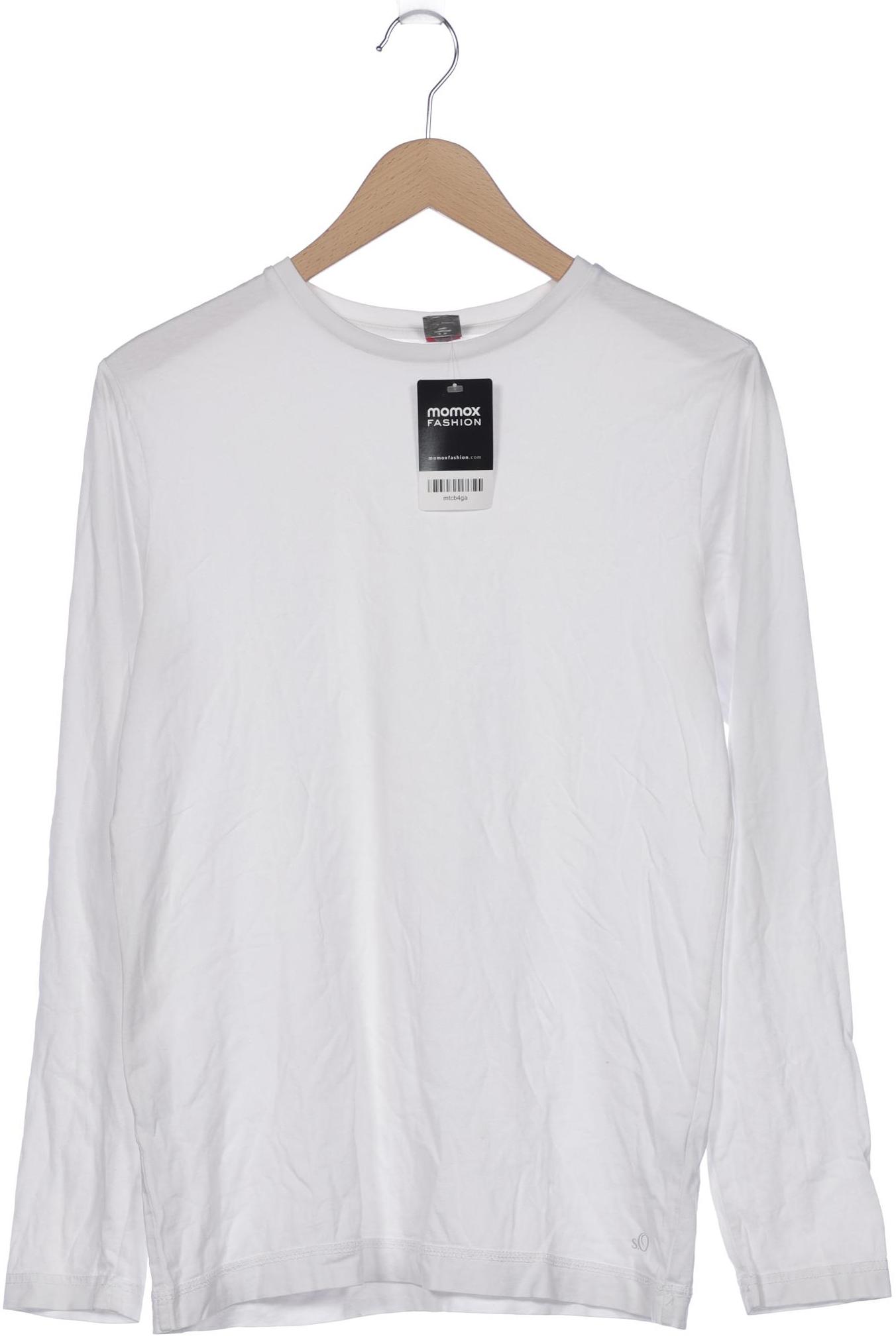 

s.Oliver Herren Langarmshirt, weiß, Gr. 48