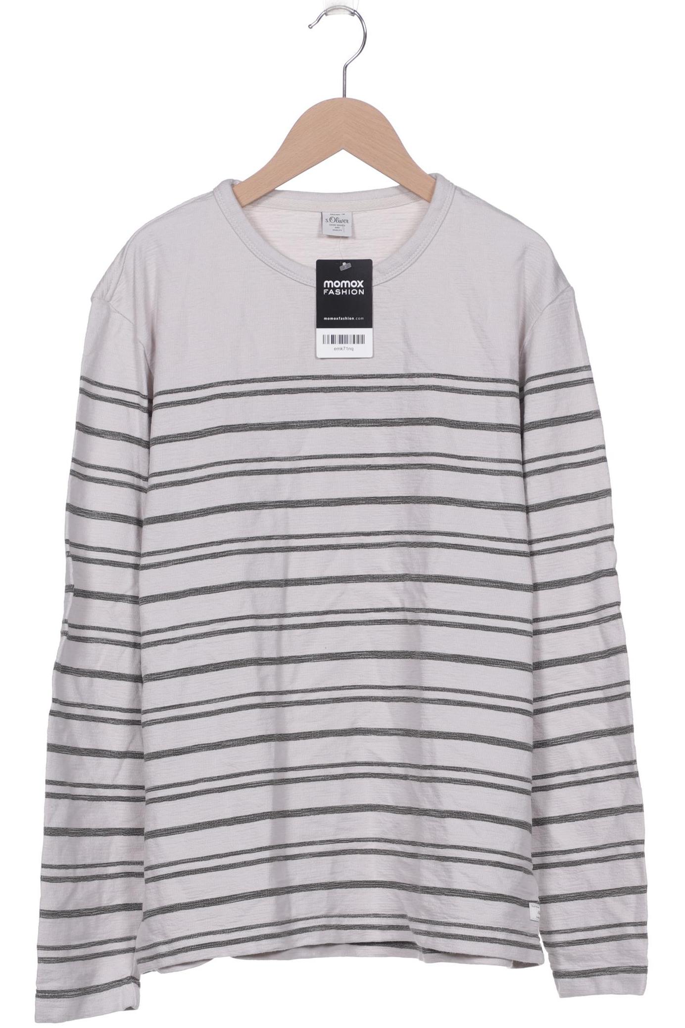 

s.Oliver Herren Langarmshirt, grau, Gr. 52