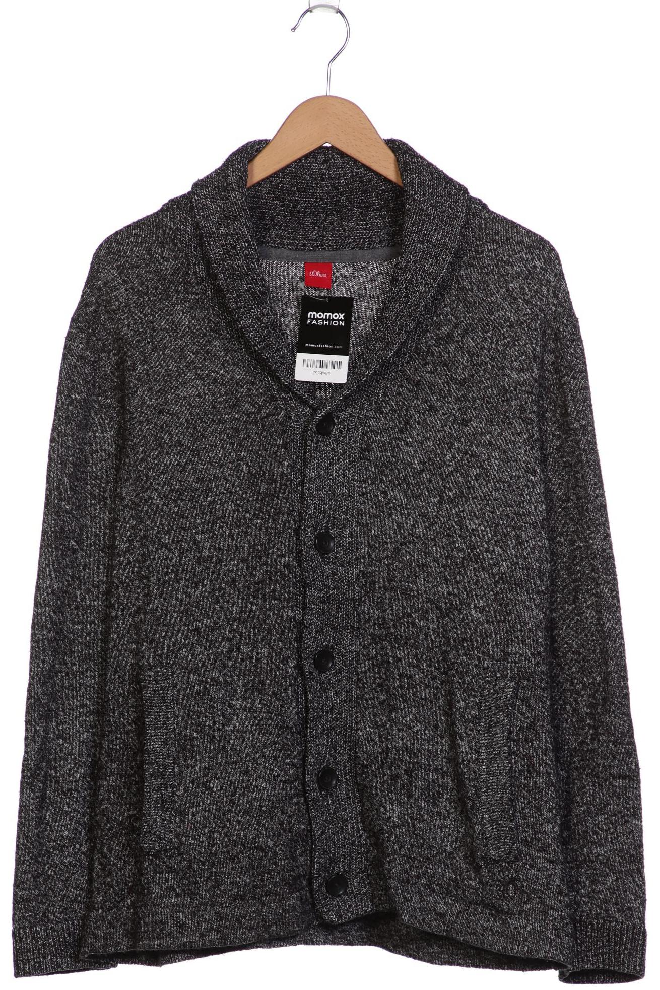 

s.Oliver Herren Strickjacke, grau, Gr. 54