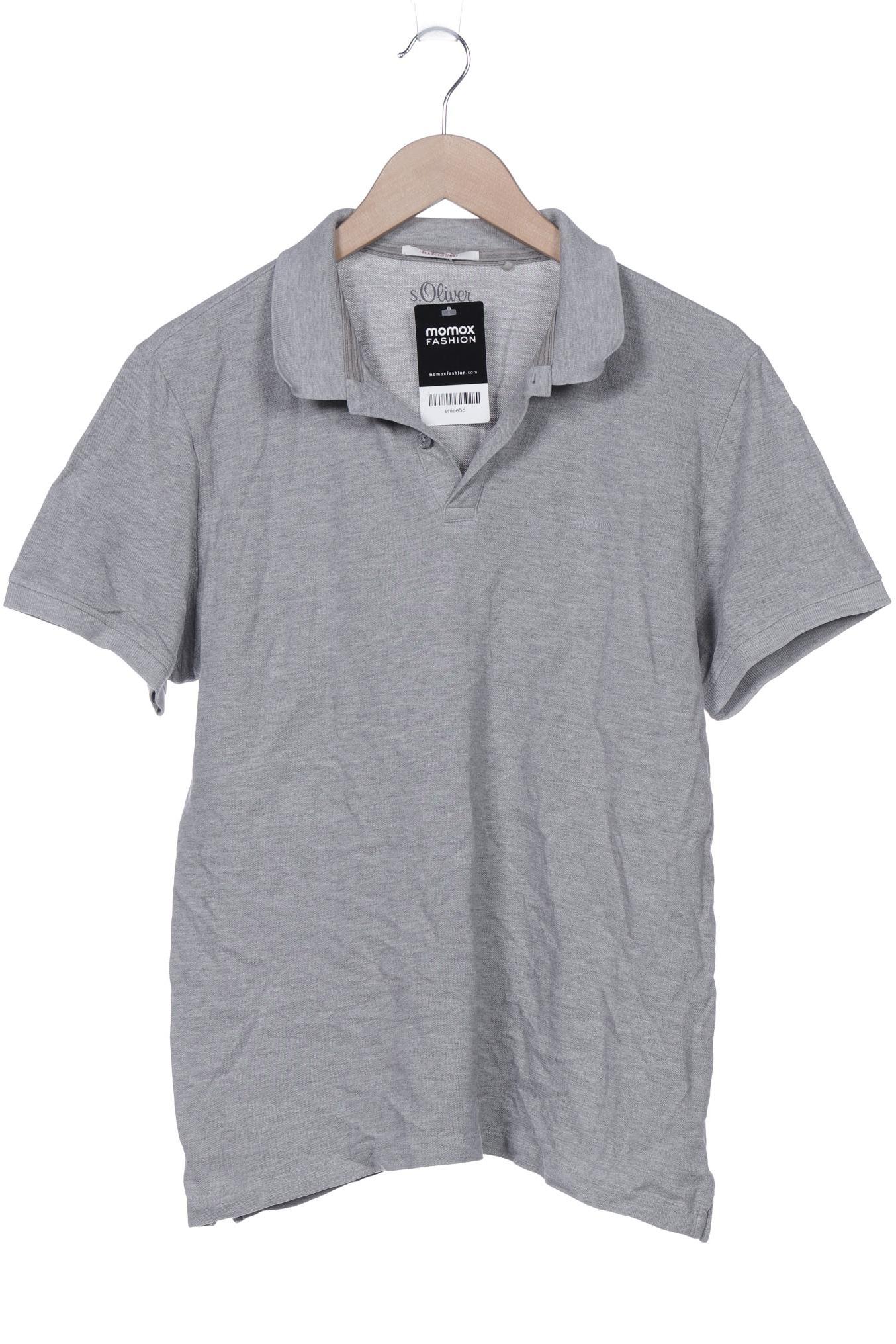 

s.Oliver Herren Poloshirt, grau, Gr. 52