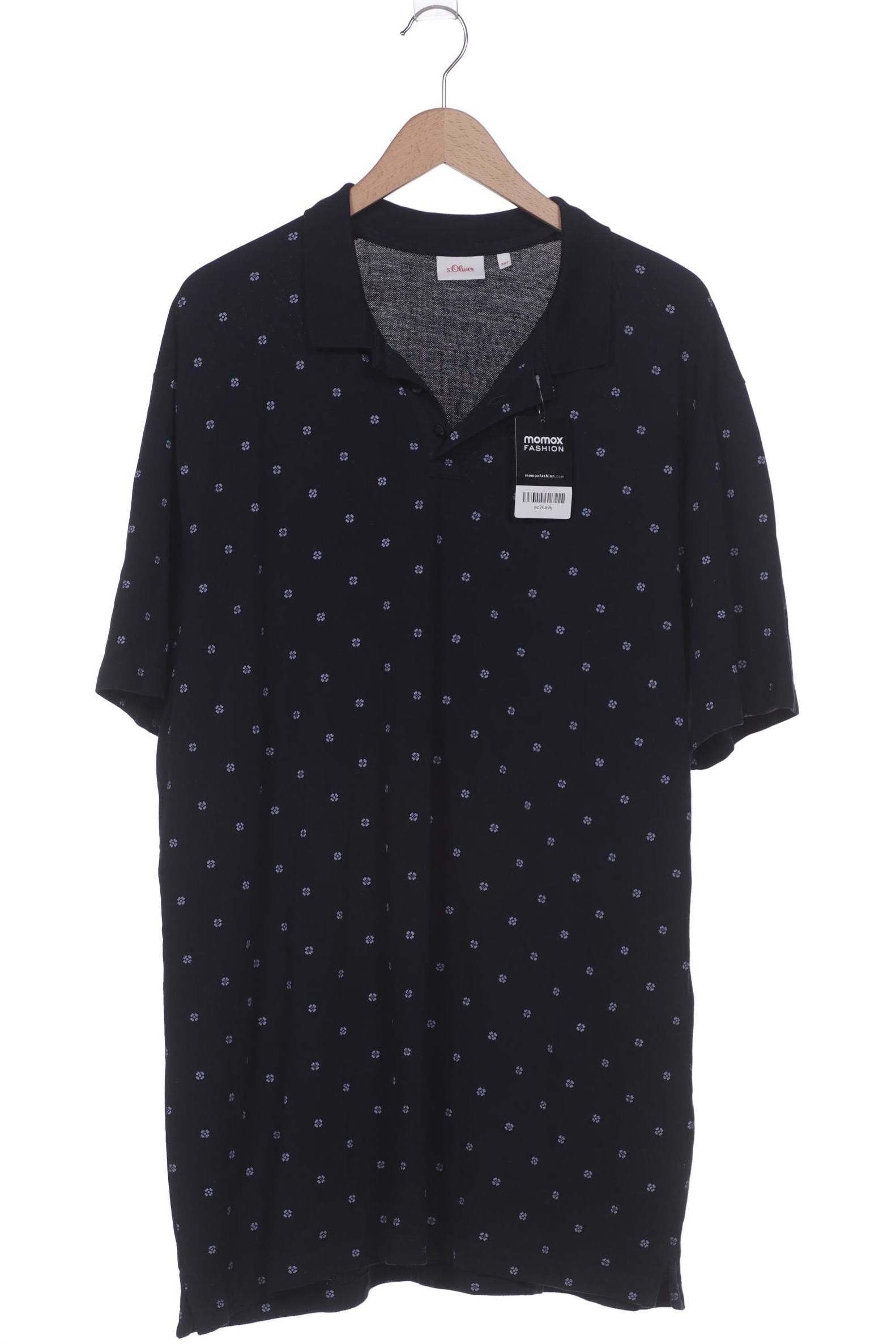 

s.Oliver Herren Poloshirt, marineblau, Gr. 58