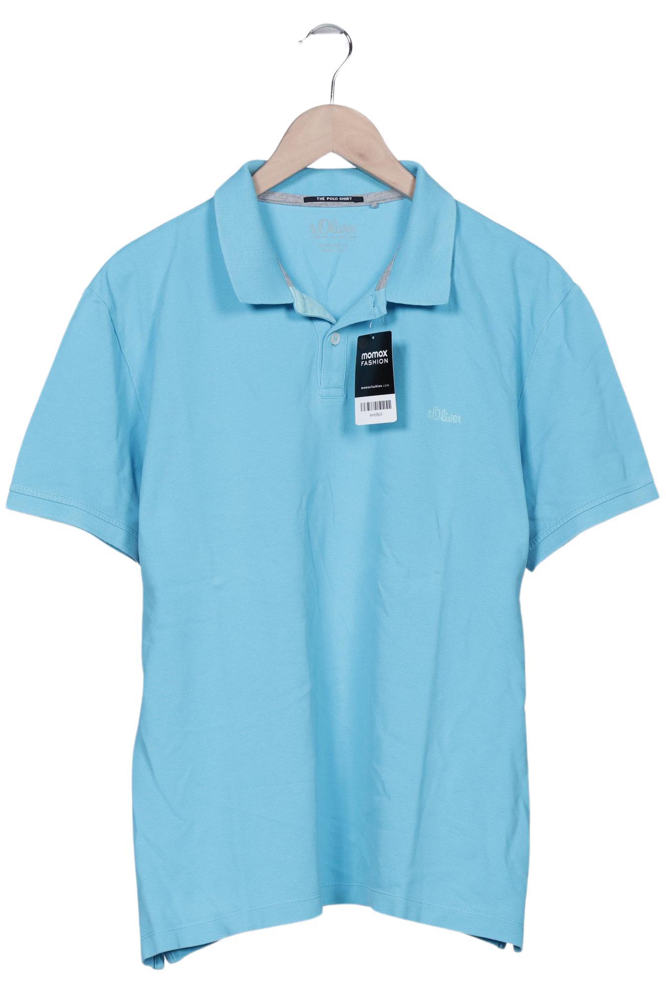 

s.Oliver Herren Poloshirt, hellblau, Gr. 56