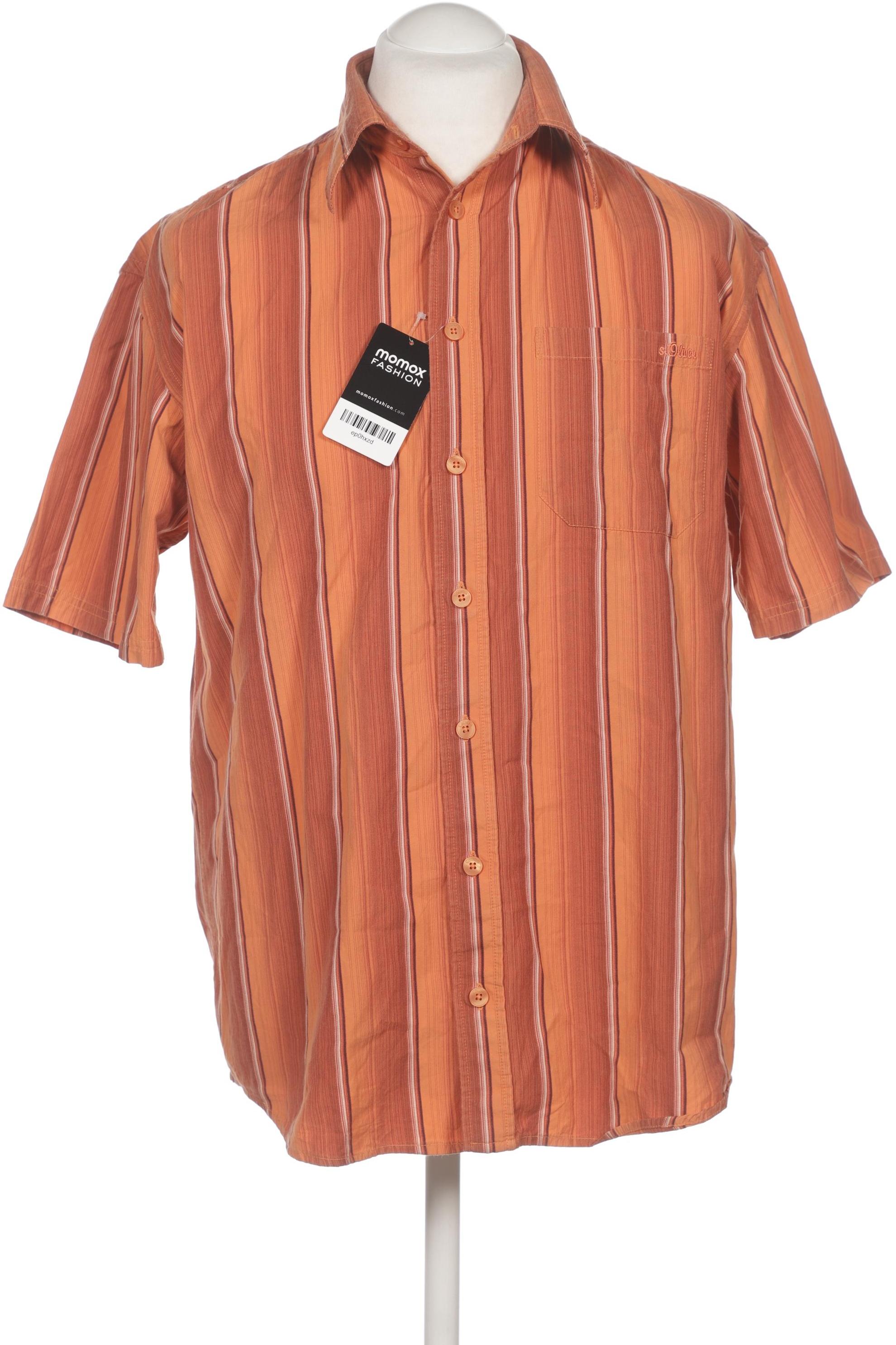 

s.Oliver Herren Hemd, orange, Gr. 52