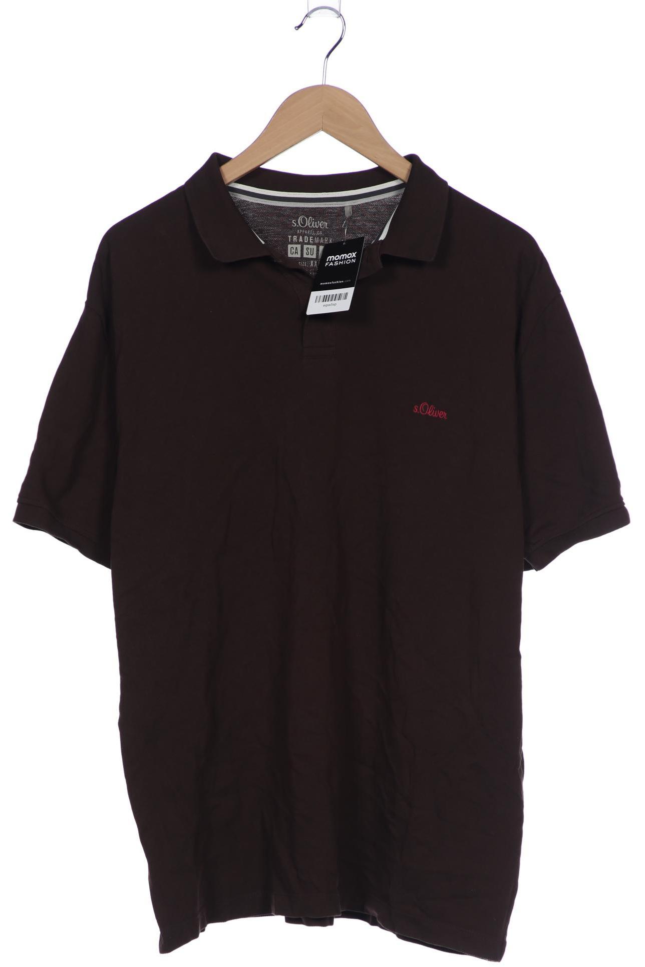 

s.Oliver Herren Poloshirt, braun, Gr. 56