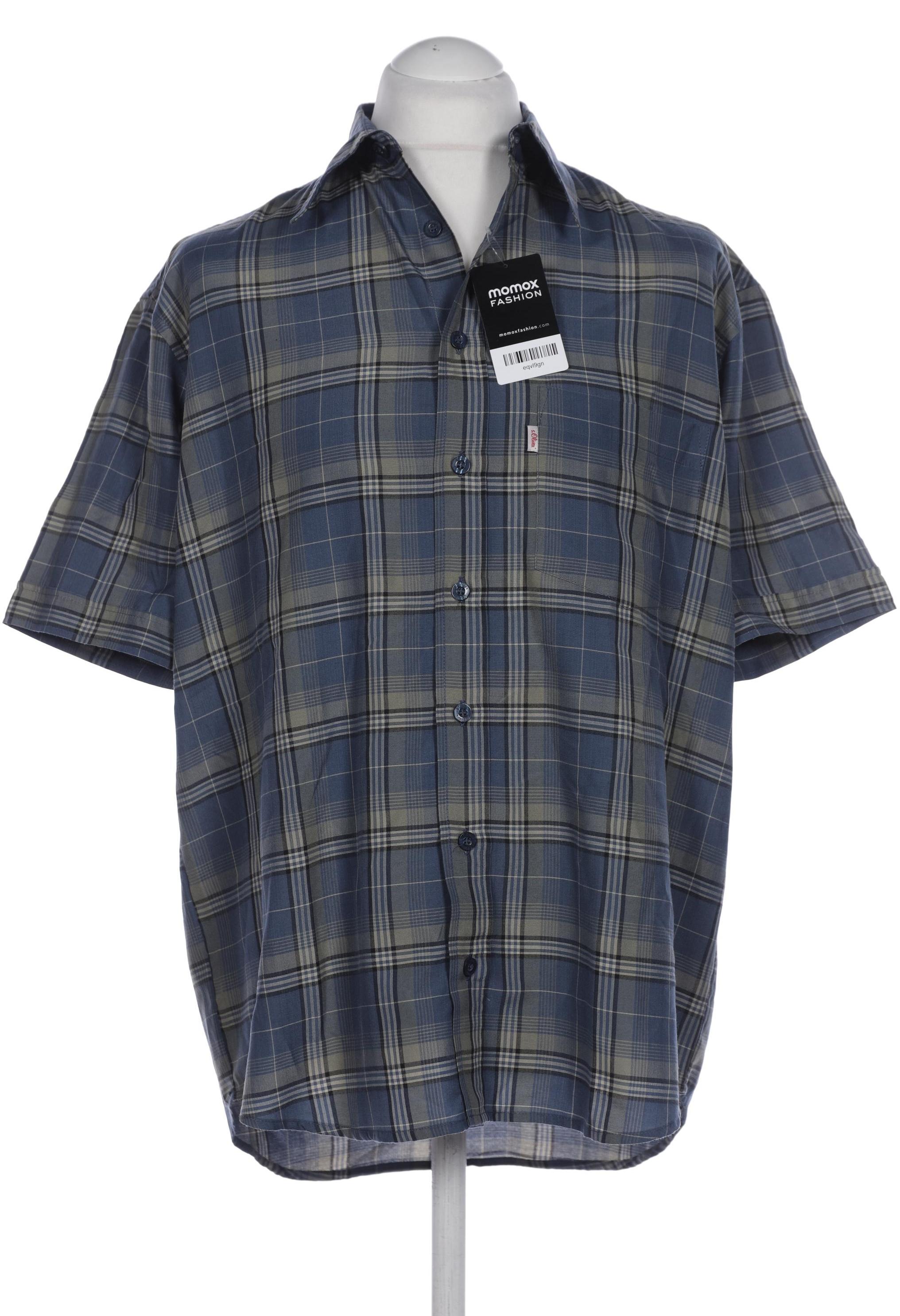 

s.Oliver Herren Hemd, blau, Gr. 52