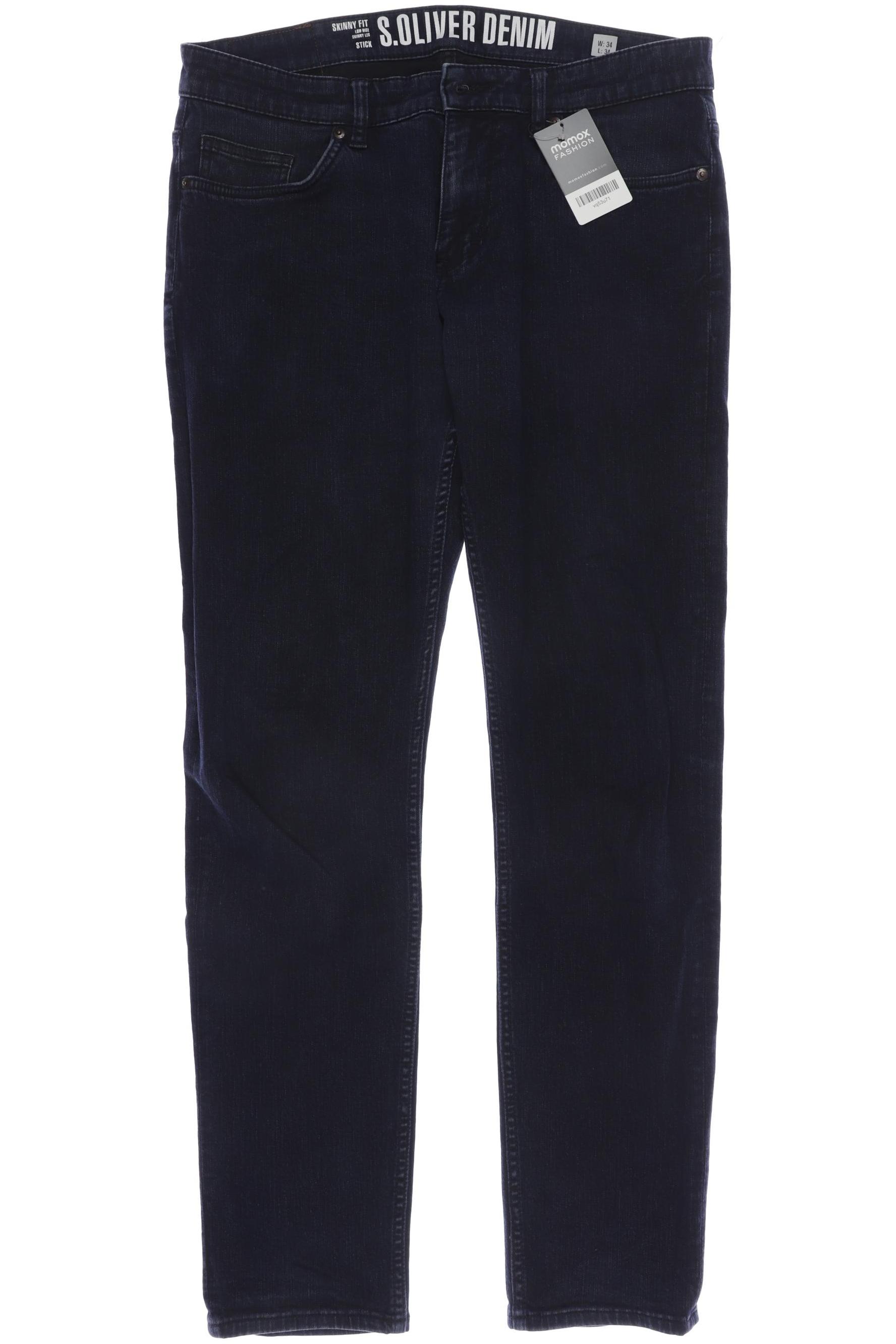 

s.Oliver Herren Jeans, marineblau, Gr. 34