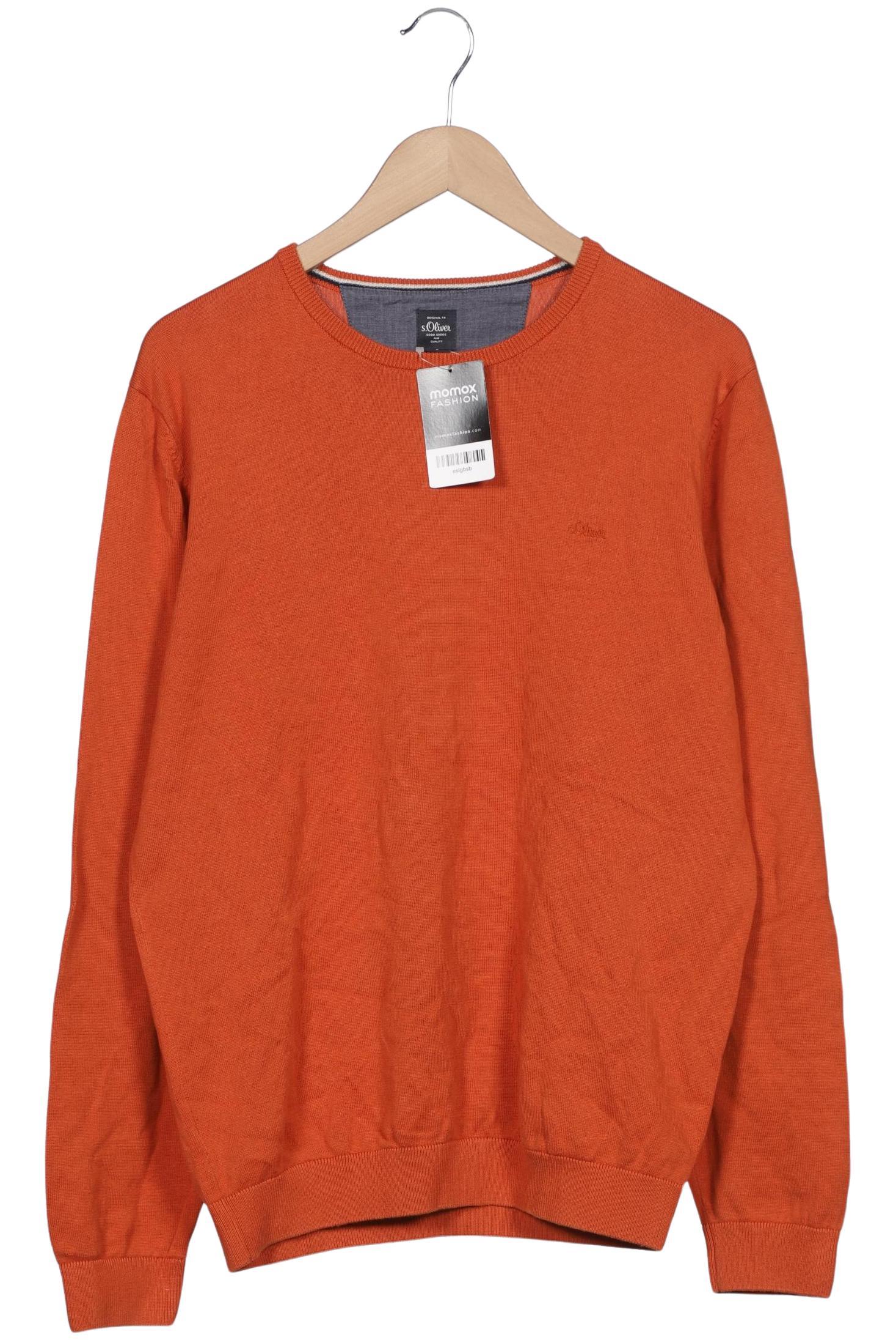 Thumbnail - s.Oliver Herren Pullover, orange, Gr. 52