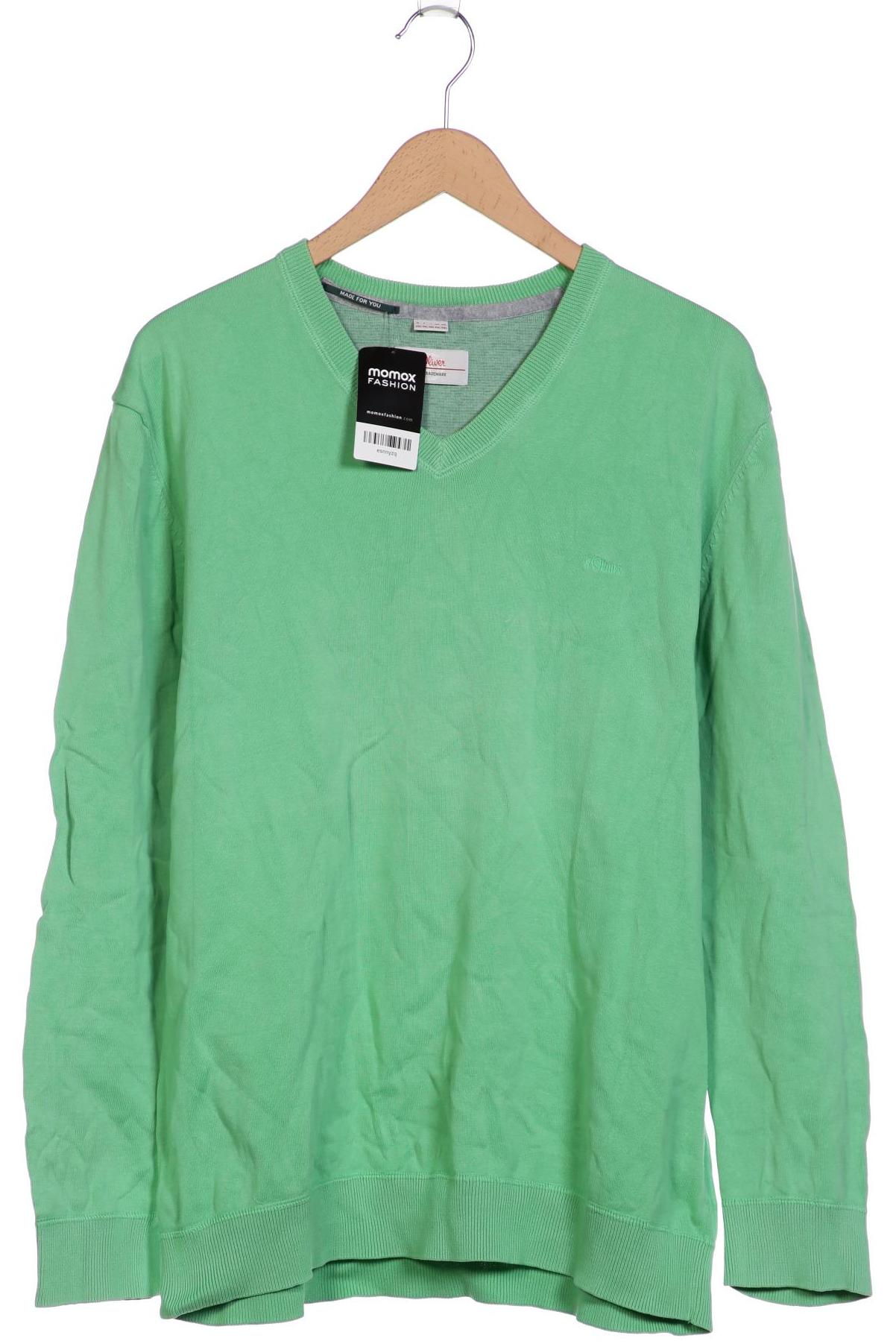 

s.Oliver Herren Pullover, grün, Gr. 56