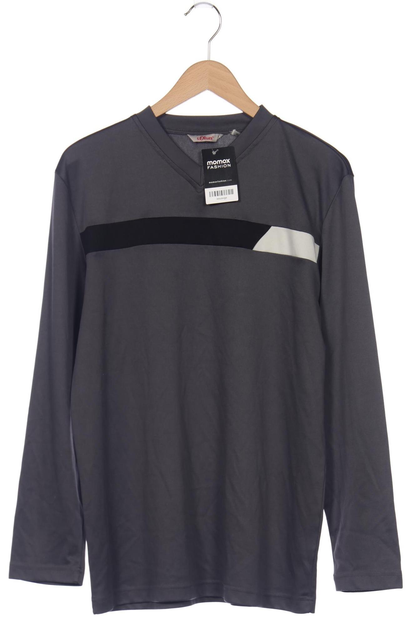 

s.Oliver Herren Langarmshirt, grau