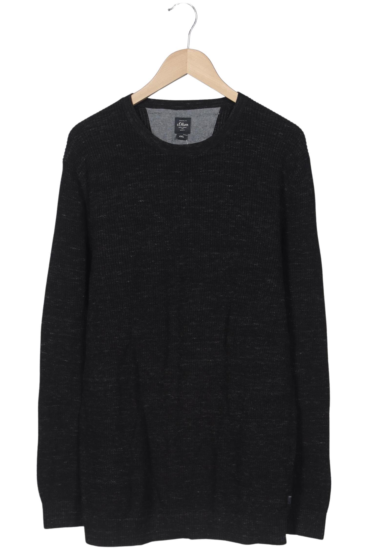 

s.Oliver Herren Pullover, schwarz, Gr. 56