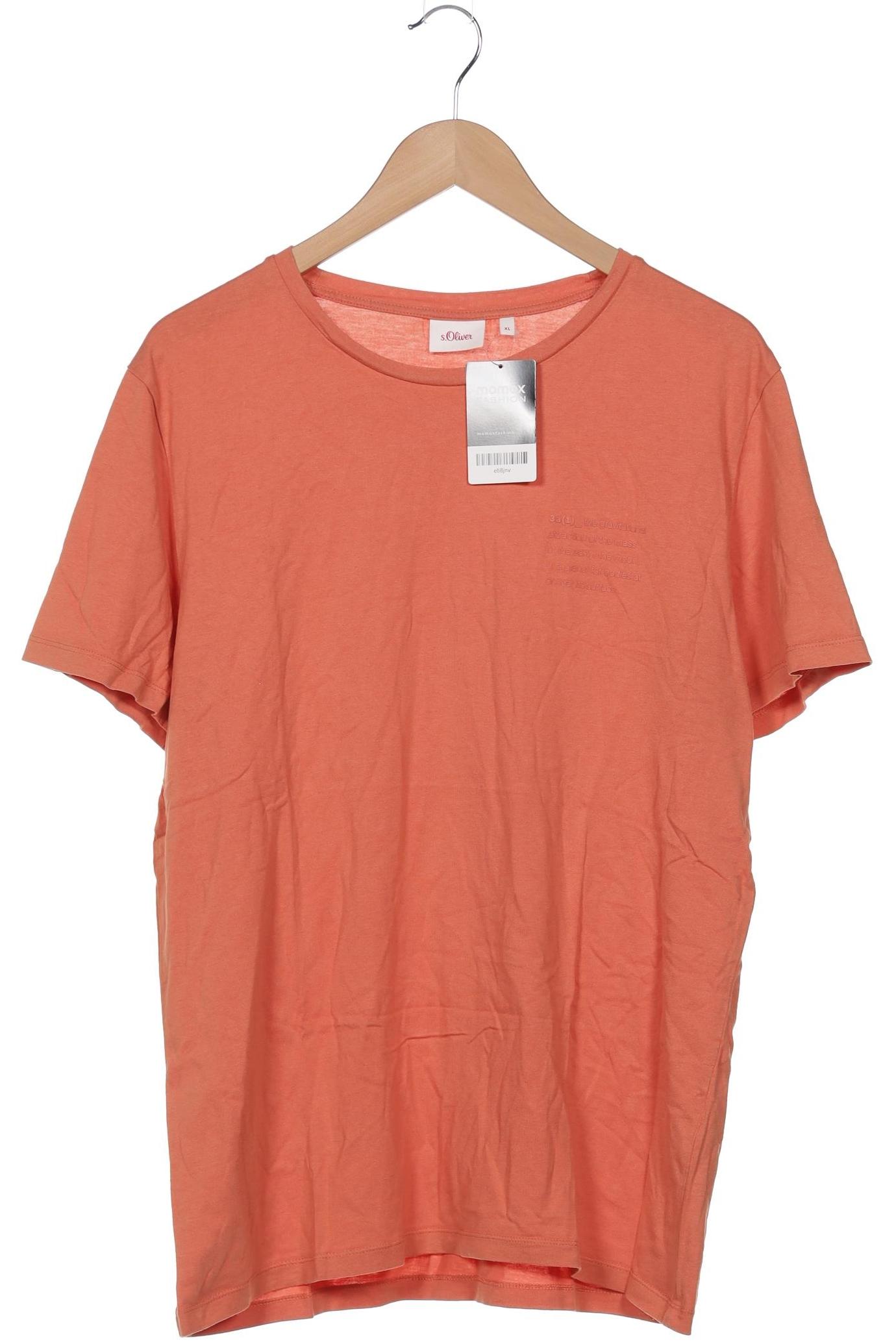 

s.Oliver Herren T-Shirt, orange, Gr. 54