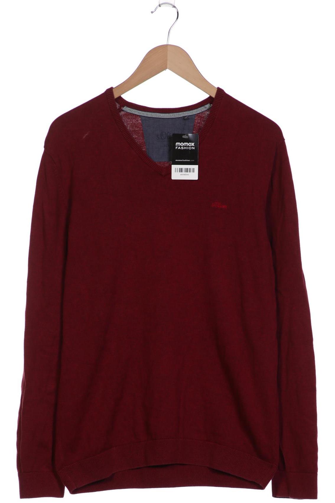 

s.Oliver Herren Pullover, bordeaux, Gr. 52