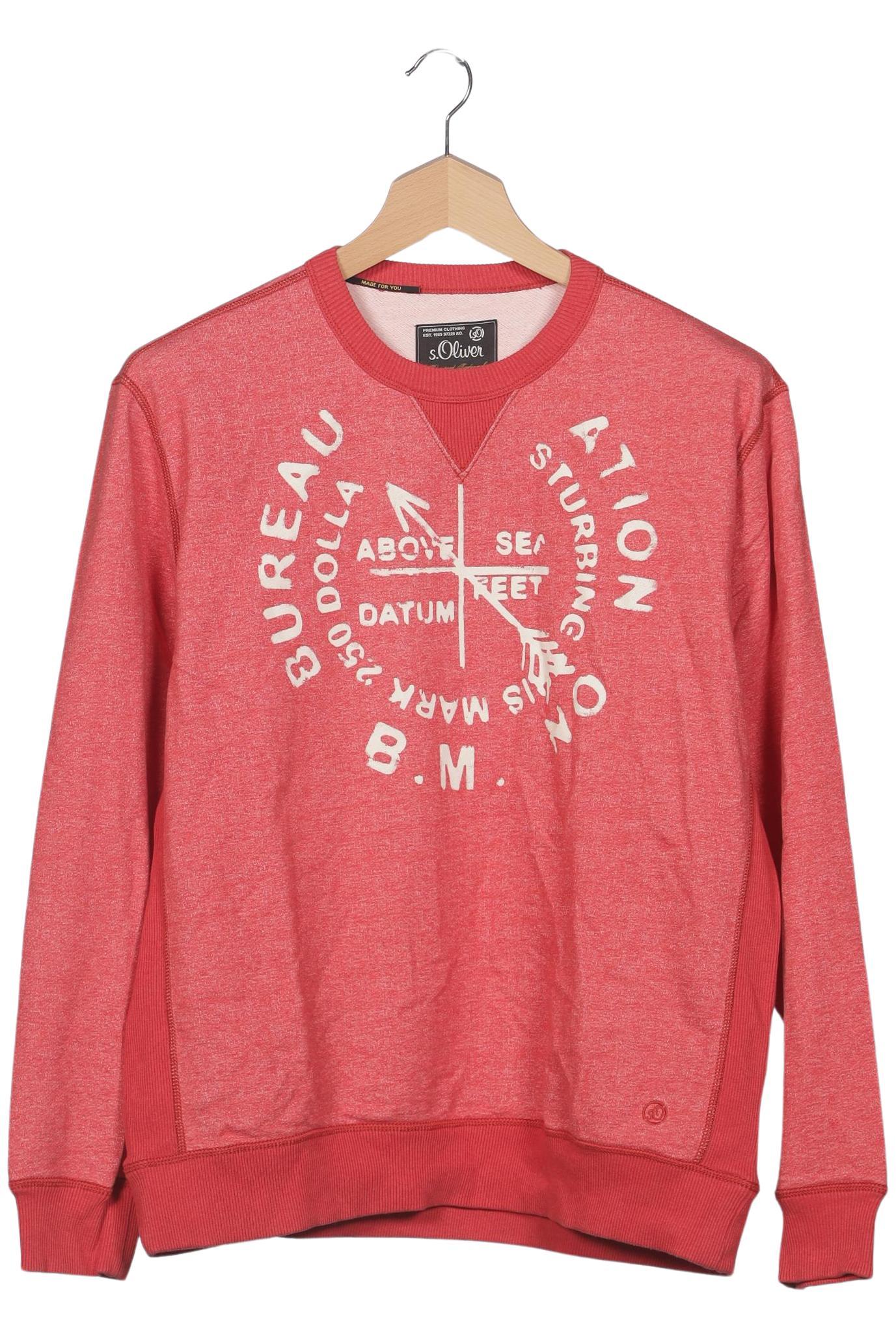 Thumbnail - s.Oliver Herren Sweatshirt, rot, Gr. 56