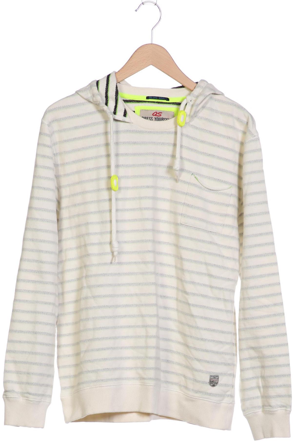 

s.Oliver Herren Kapuzenpullover, cremeweiß