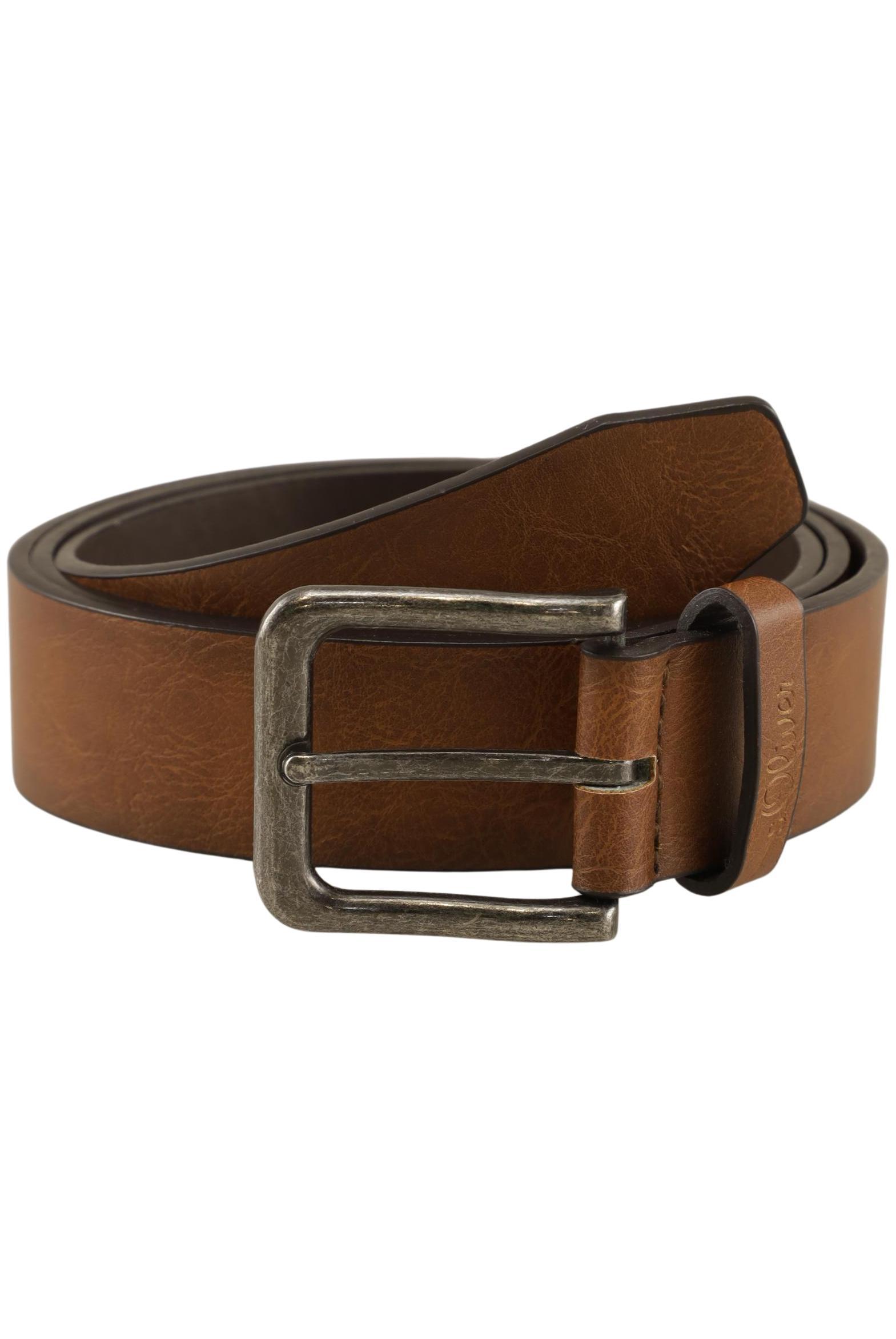 

s.Oliver Herren Gürtel, braun, Gr. 95