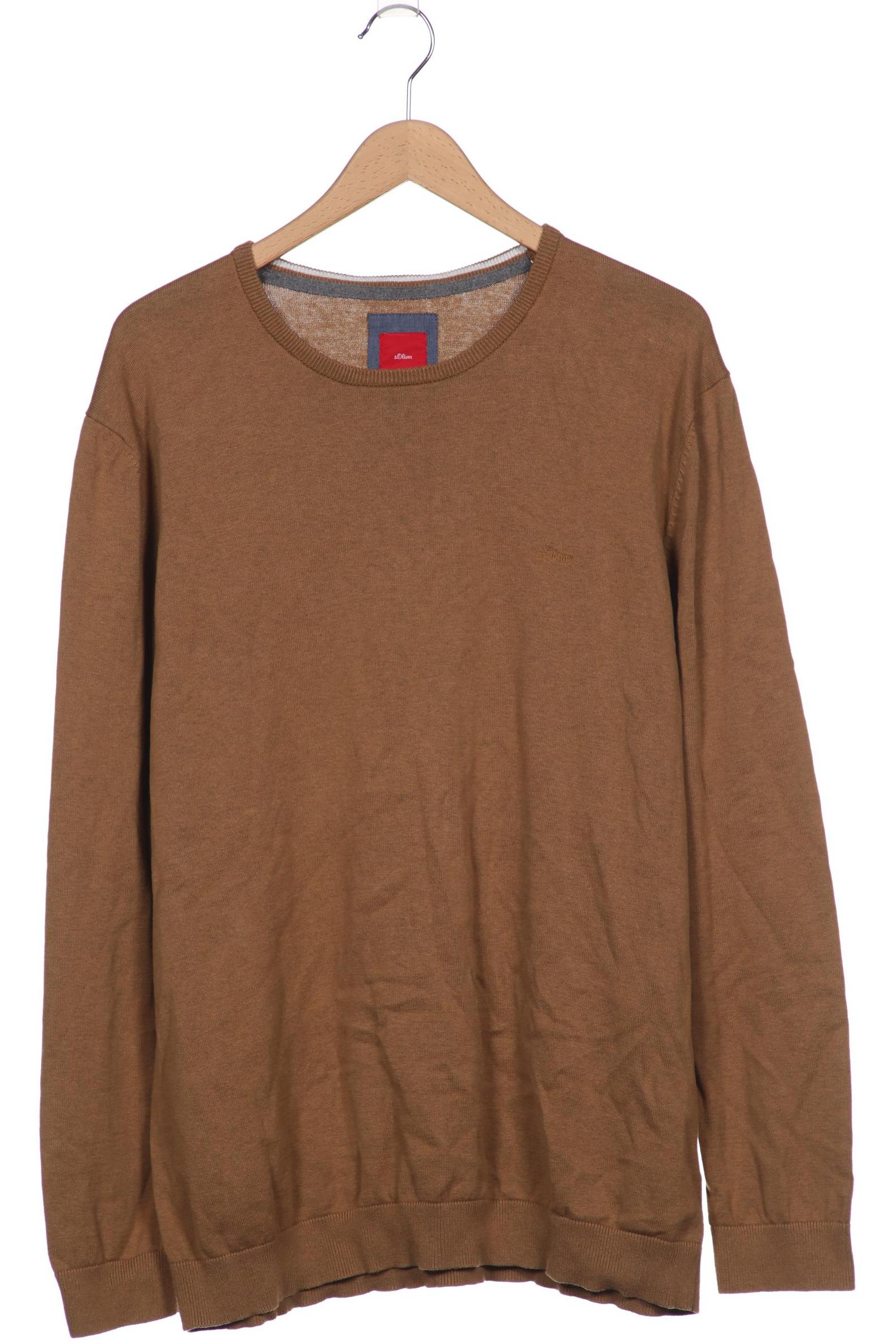 

s.Oliver Herren Pullover, braun, Gr. 56