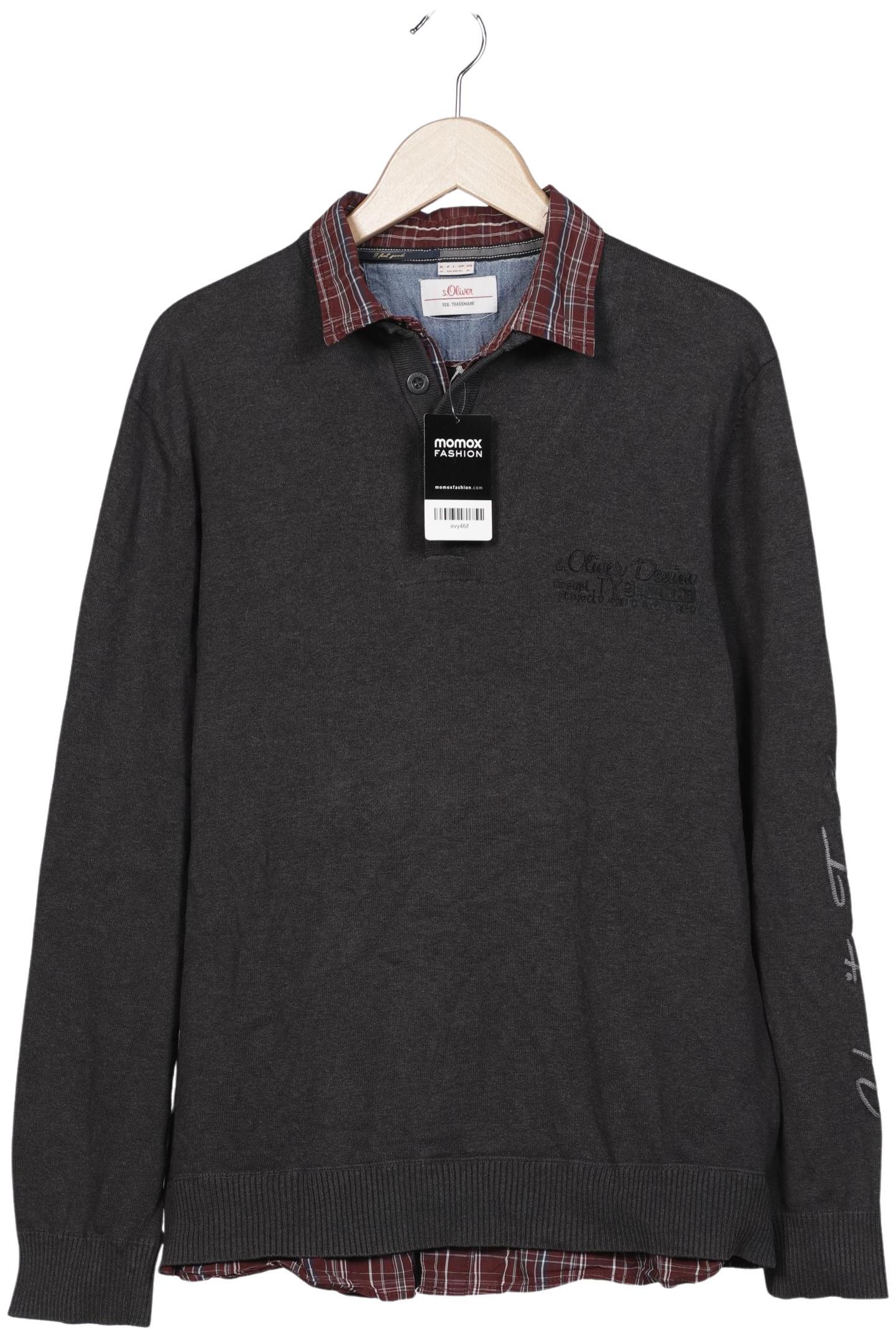 

s.Oliver Herren Pullover, grau, Gr. 54