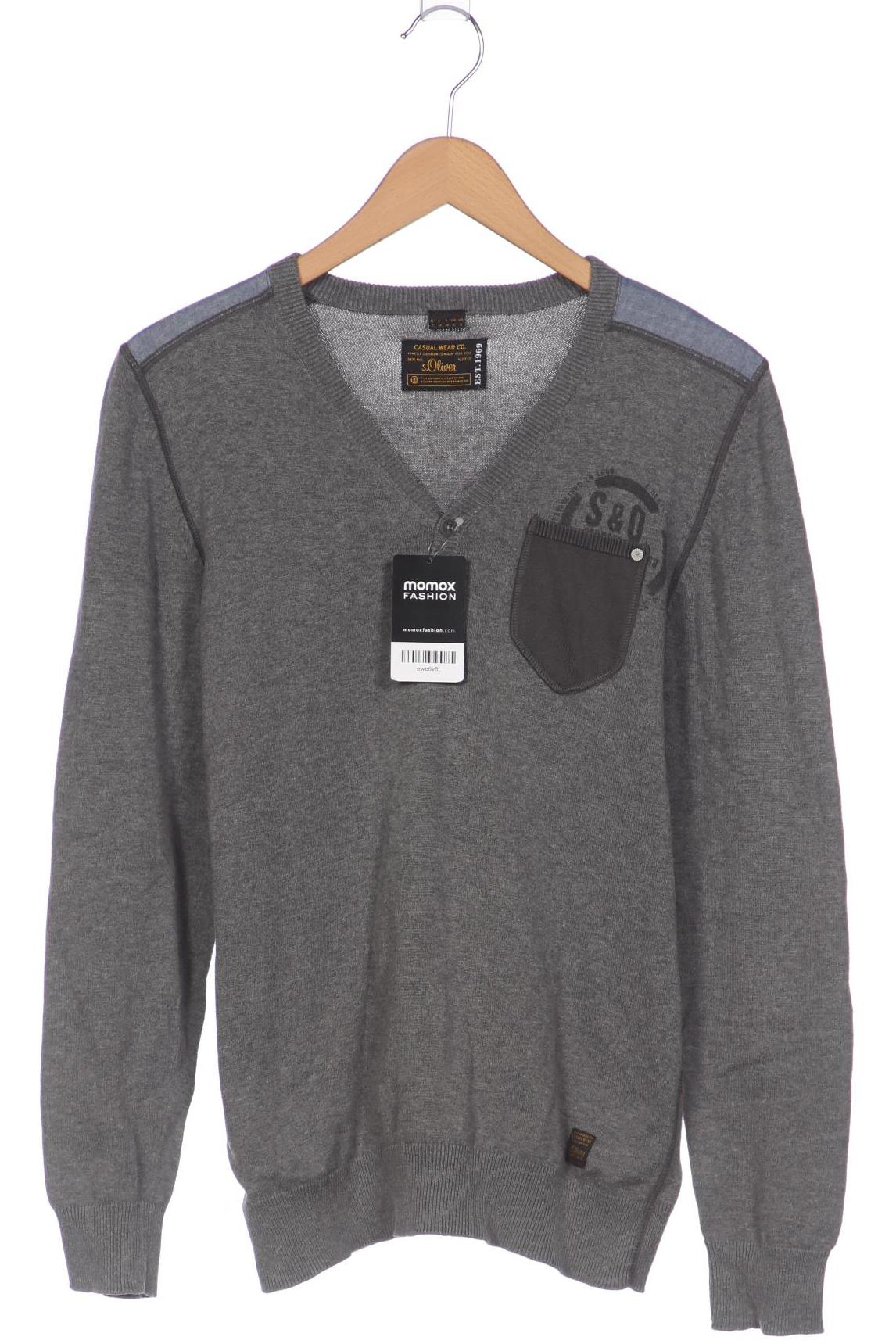 

s.Oliver Herren Pullover, grau, Gr. 46
