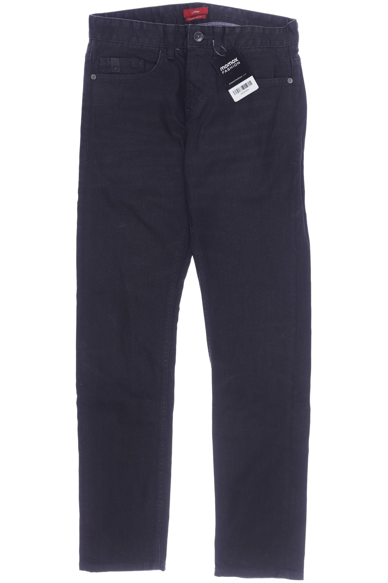 

s.Oliver Herren Jeans, schwarz, Gr. 29