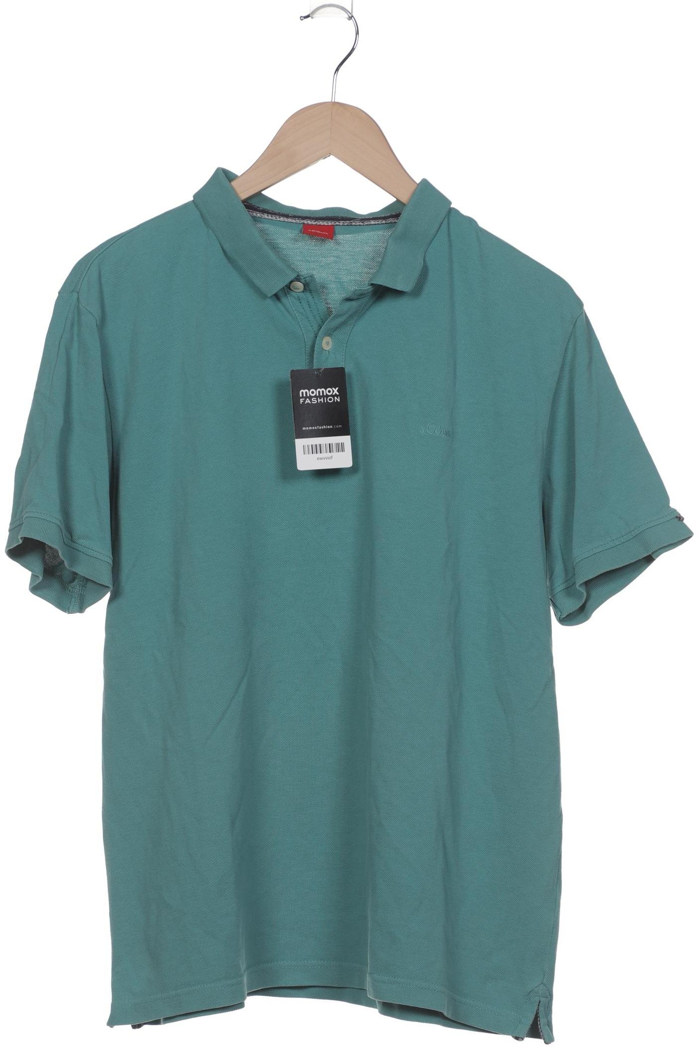 

s.Oliver Herren Poloshirt, türkis, Gr. 54