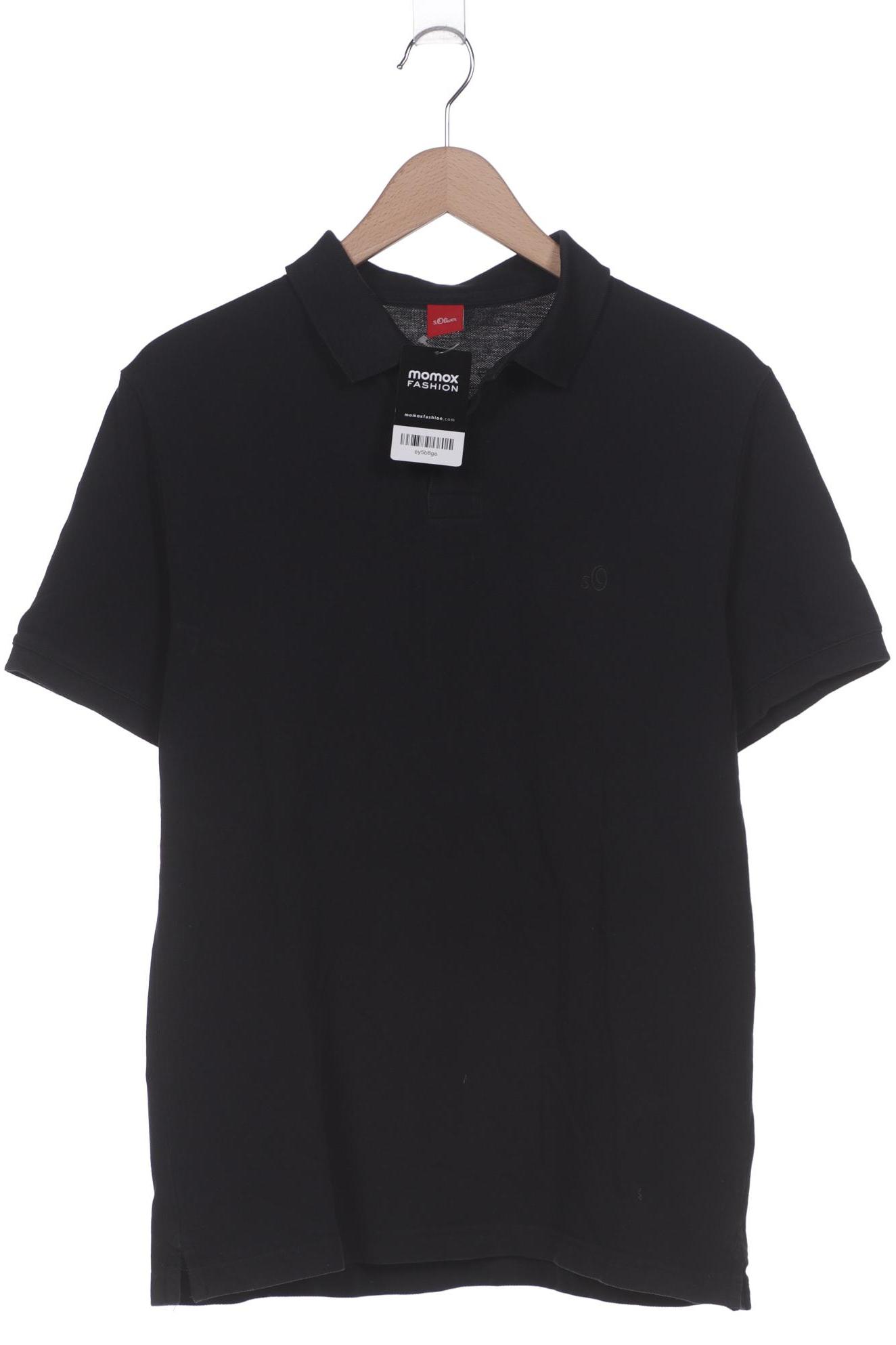 

s.Oliver Herren Poloshirt, schwarz, Gr. 52