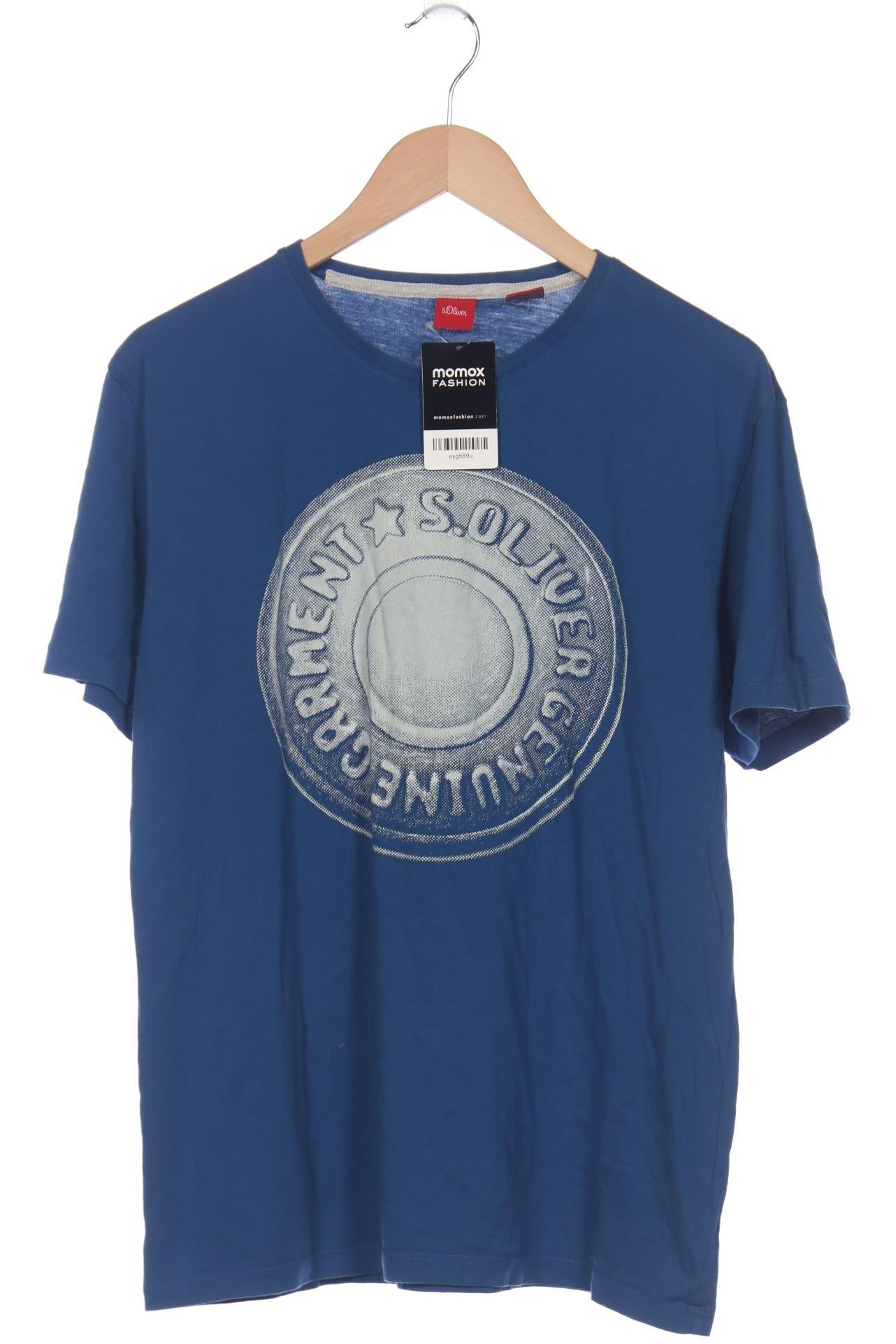 

s.Oliver Herren T-Shirt, marineblau, Gr. 52