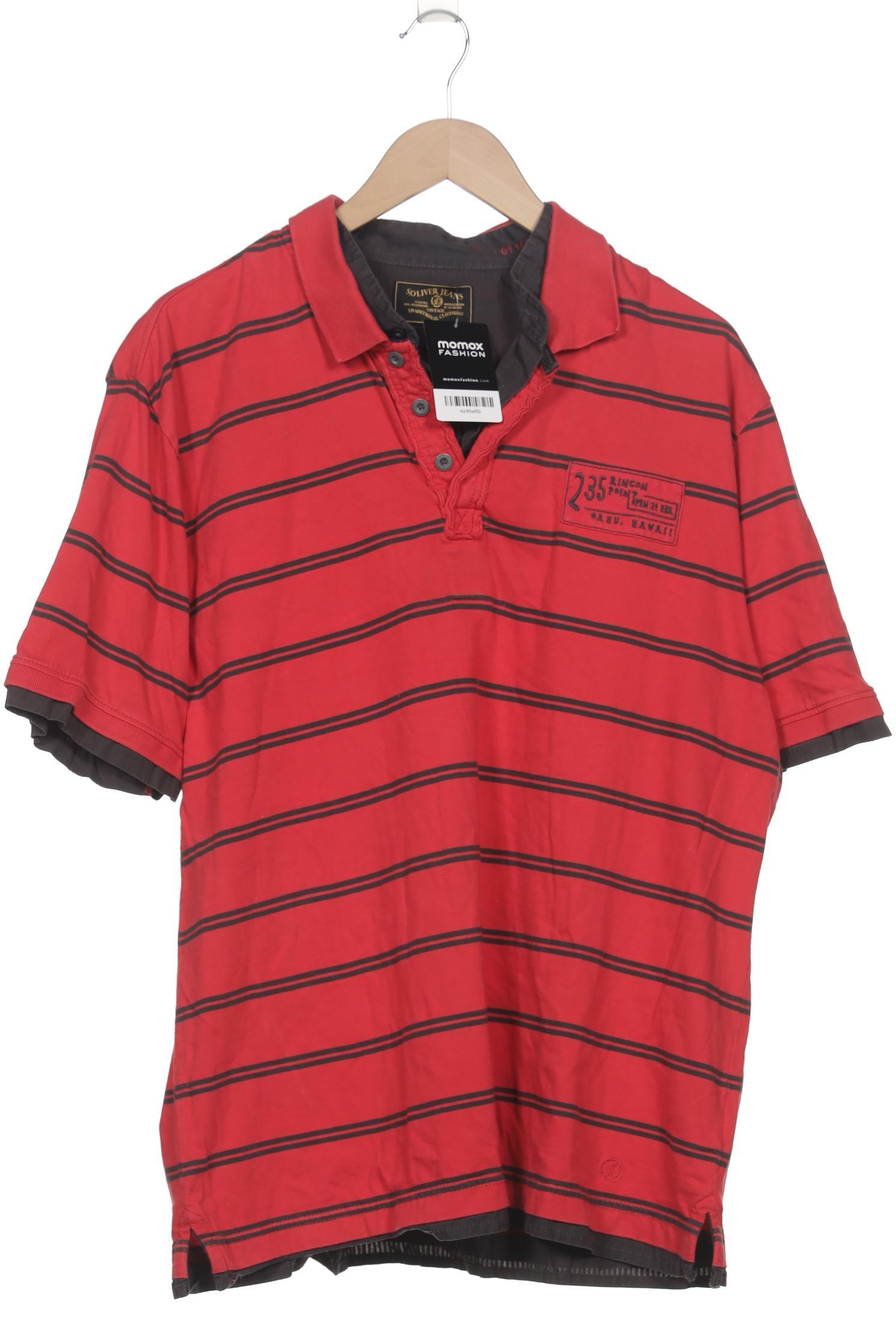 

s.Oliver Herren Poloshirt, rot, Gr. 56