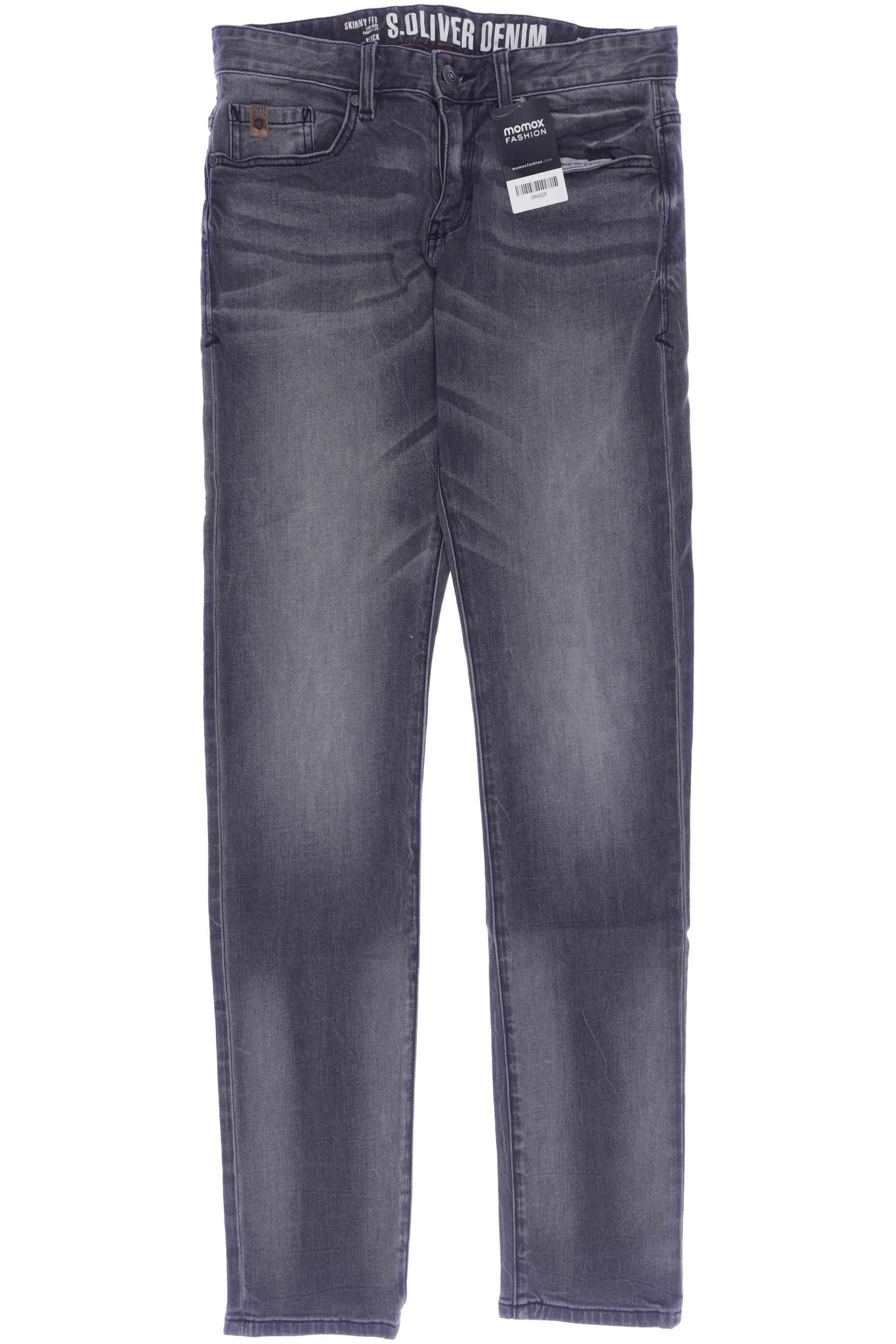 

s.Oliver Herren Jeans, grau, Gr. 37