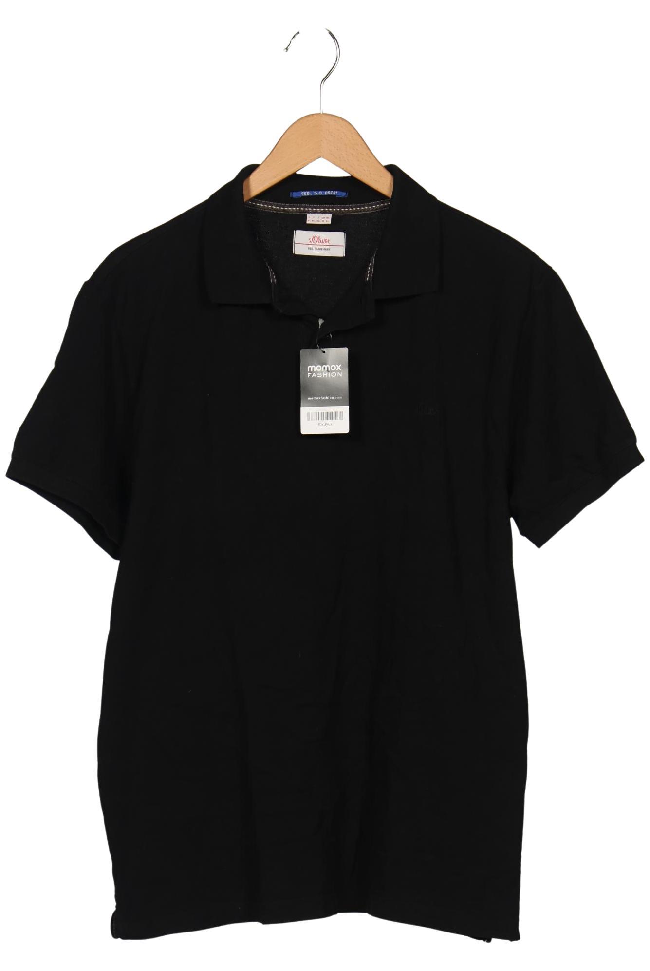 

s.Oliver Herren Poloshirt, schwarz, Gr. 54