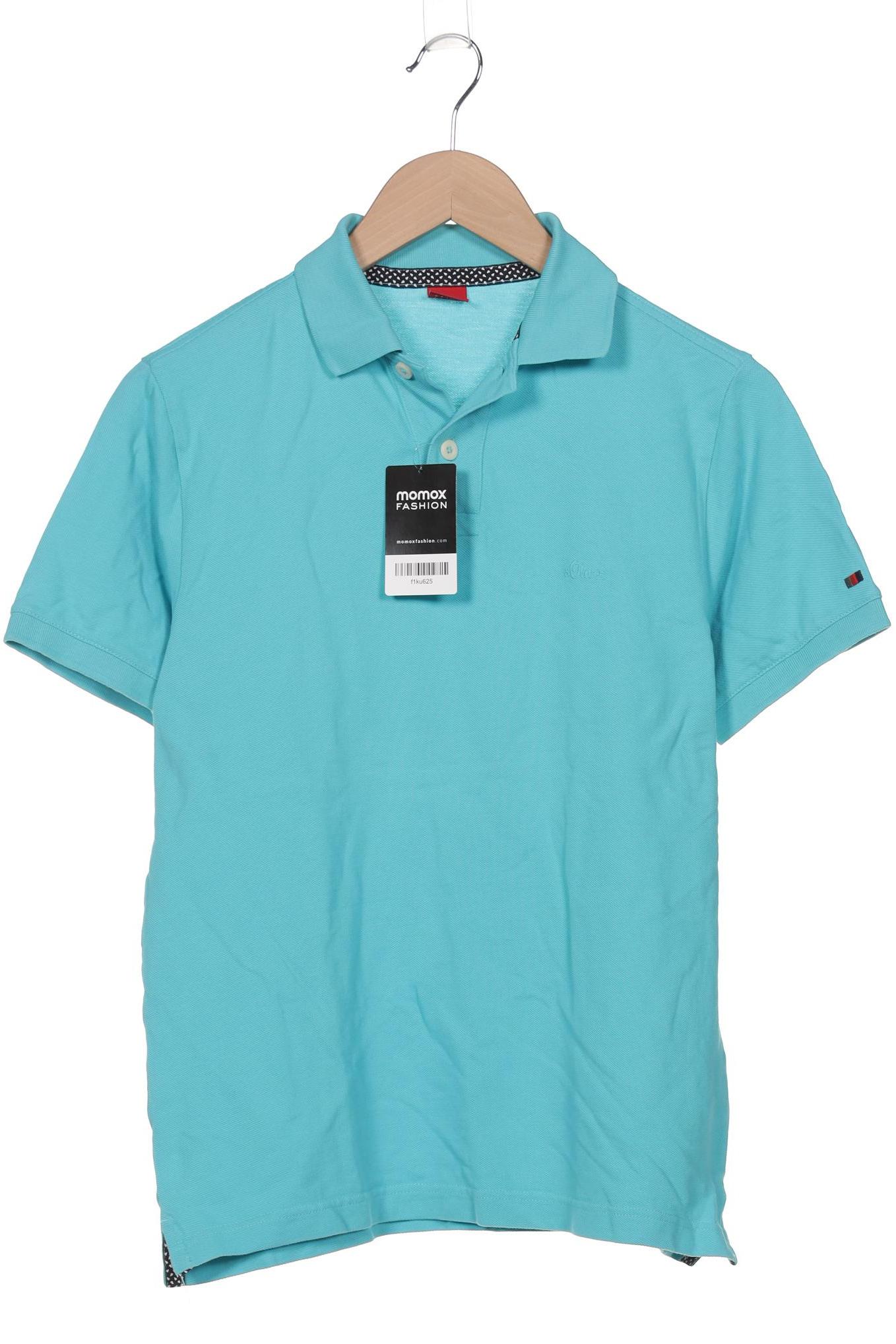 

s.Oliver Herren Poloshirt, blau, Gr. 46