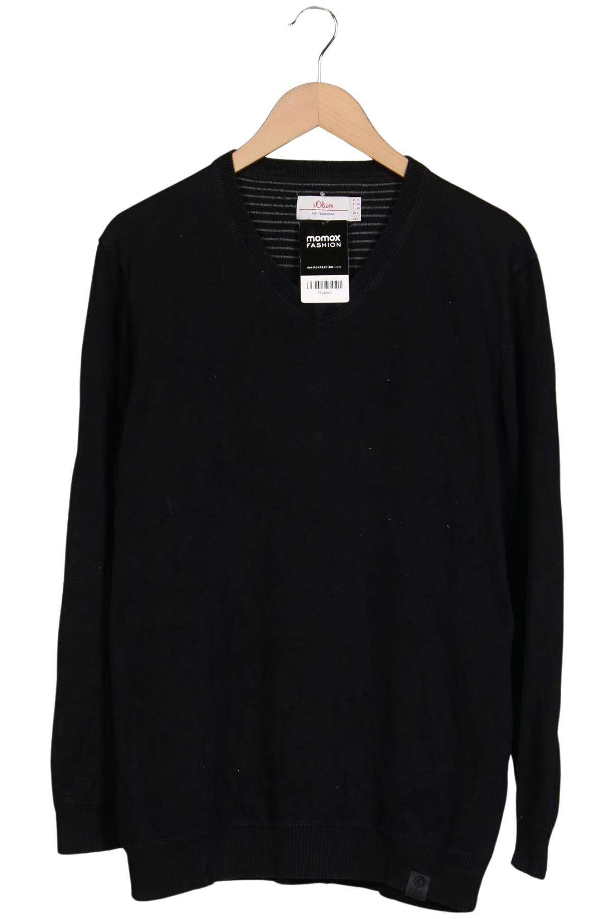 

s.Oliver Herren Pullover, schwarz, Gr. 54
