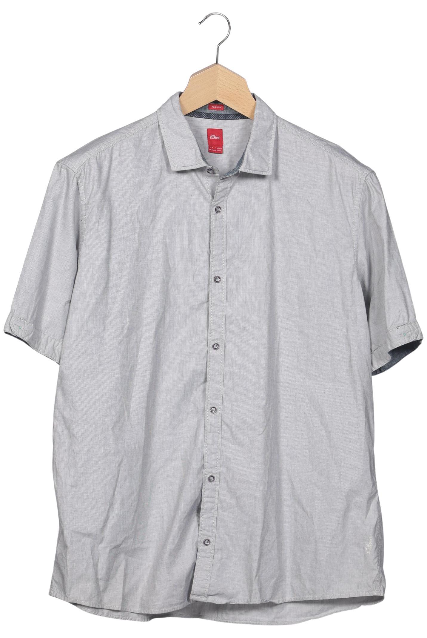 

s.Oliver Herren Hemd, grau, Gr. 56