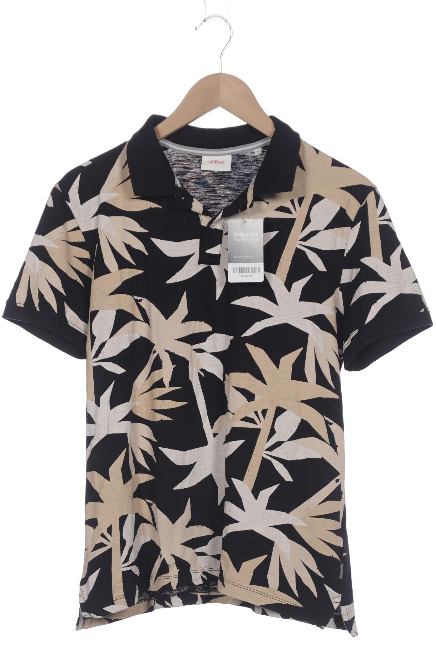 

s.Oliver Herren Poloshirt, schwarz, Gr. 52
