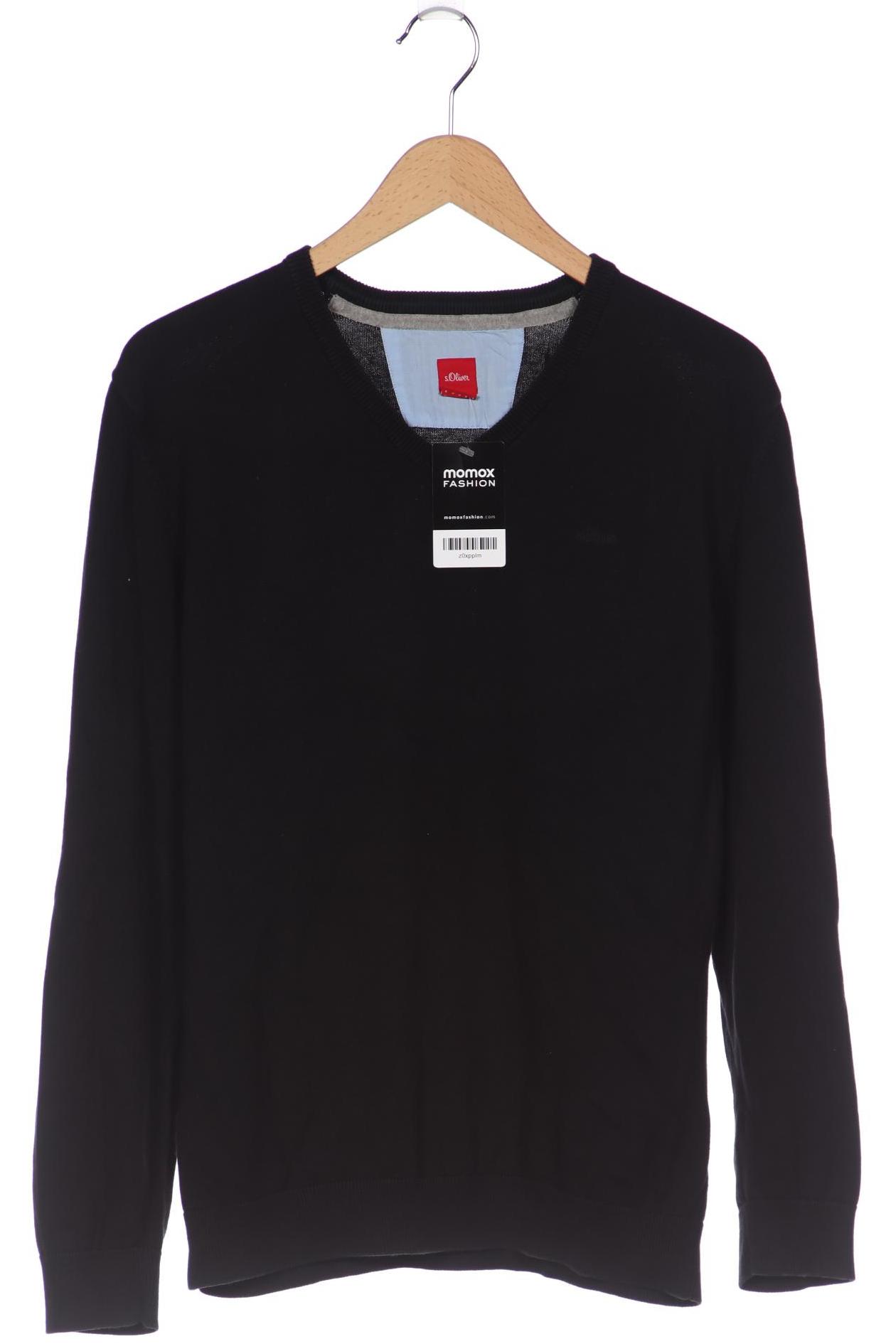 

s.Oliver Herren Pullover, schwarz, Gr. 48