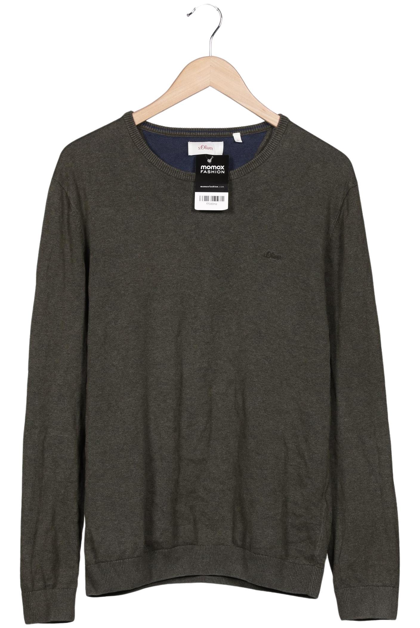

s.Oliver Herren Pullover, grün, Gr. 52