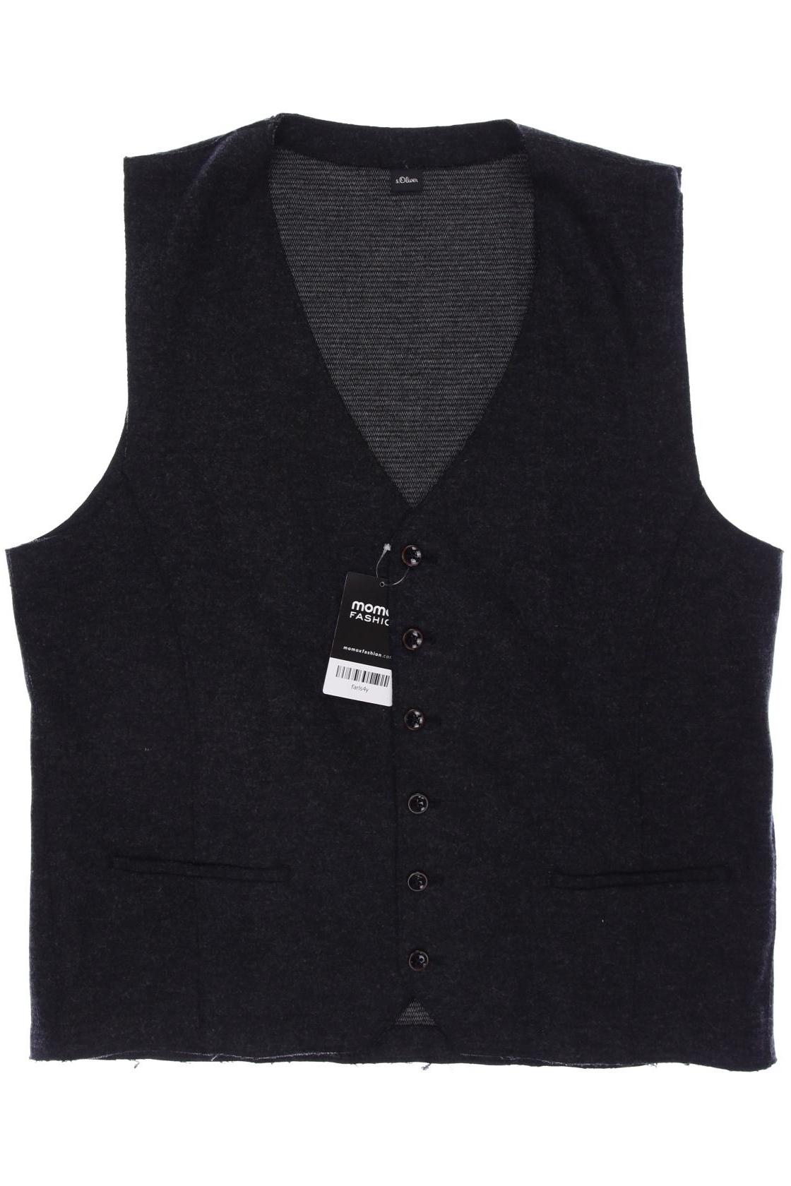 

s.Oliver Herren Weste, grau, Gr. 54