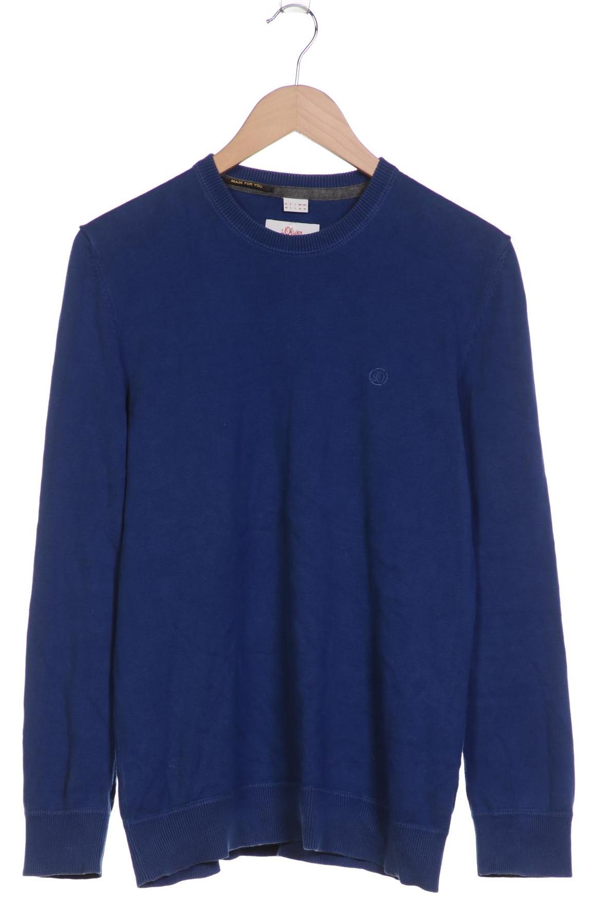 

s.Oliver Herren Pullover, blau, Gr. 48